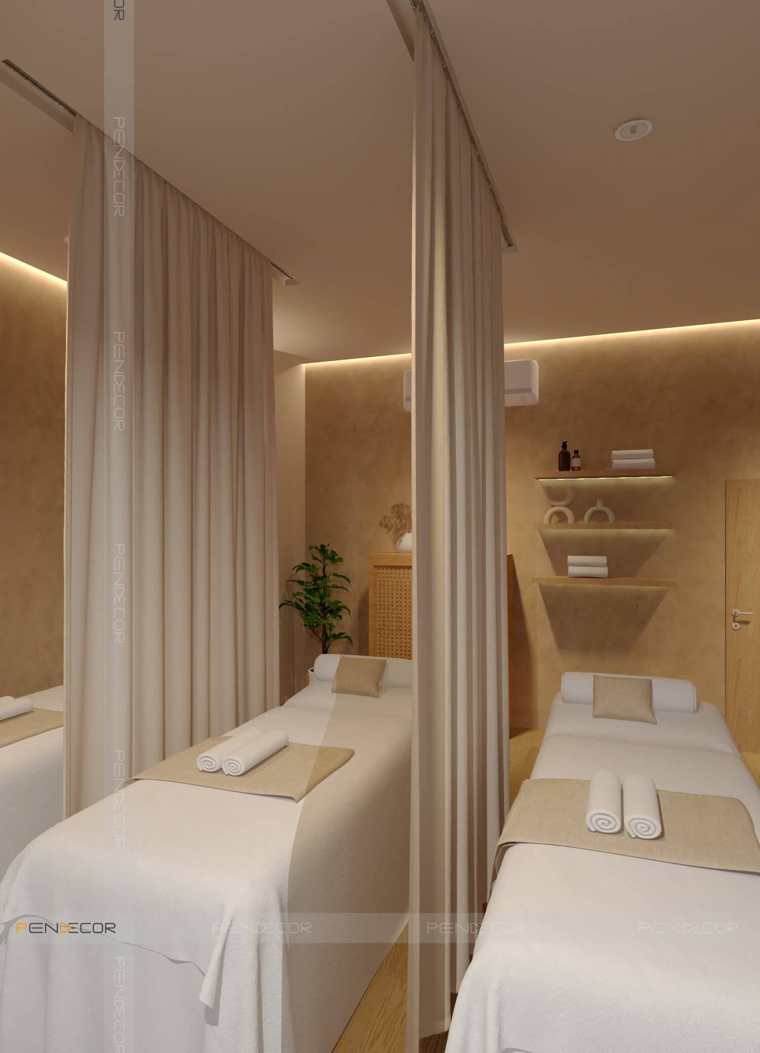 Thiết Kế Spa Blue Spa