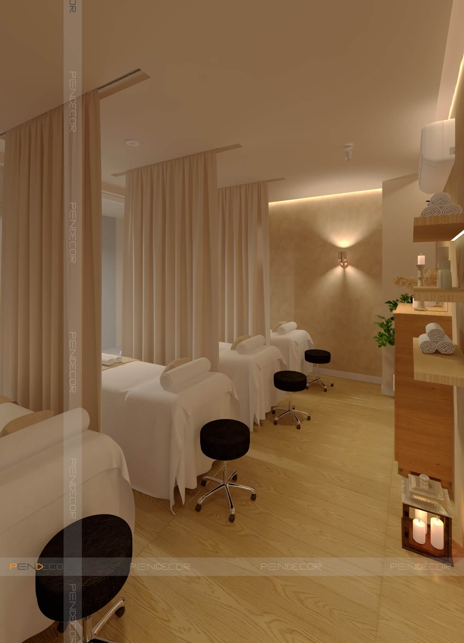 Thiết Kế Spa Blue Spa