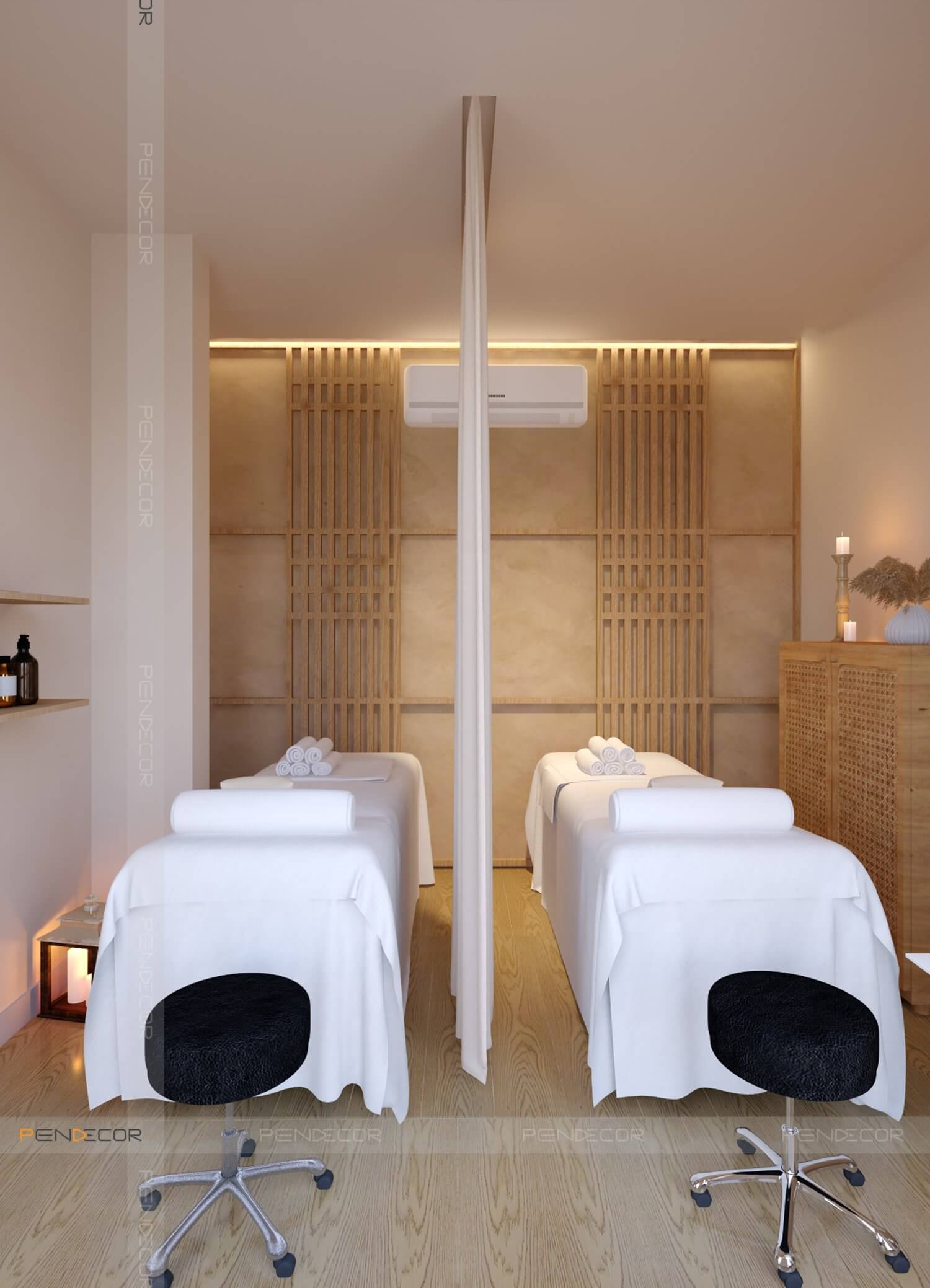 Thiết Kế Spa Blue Spa