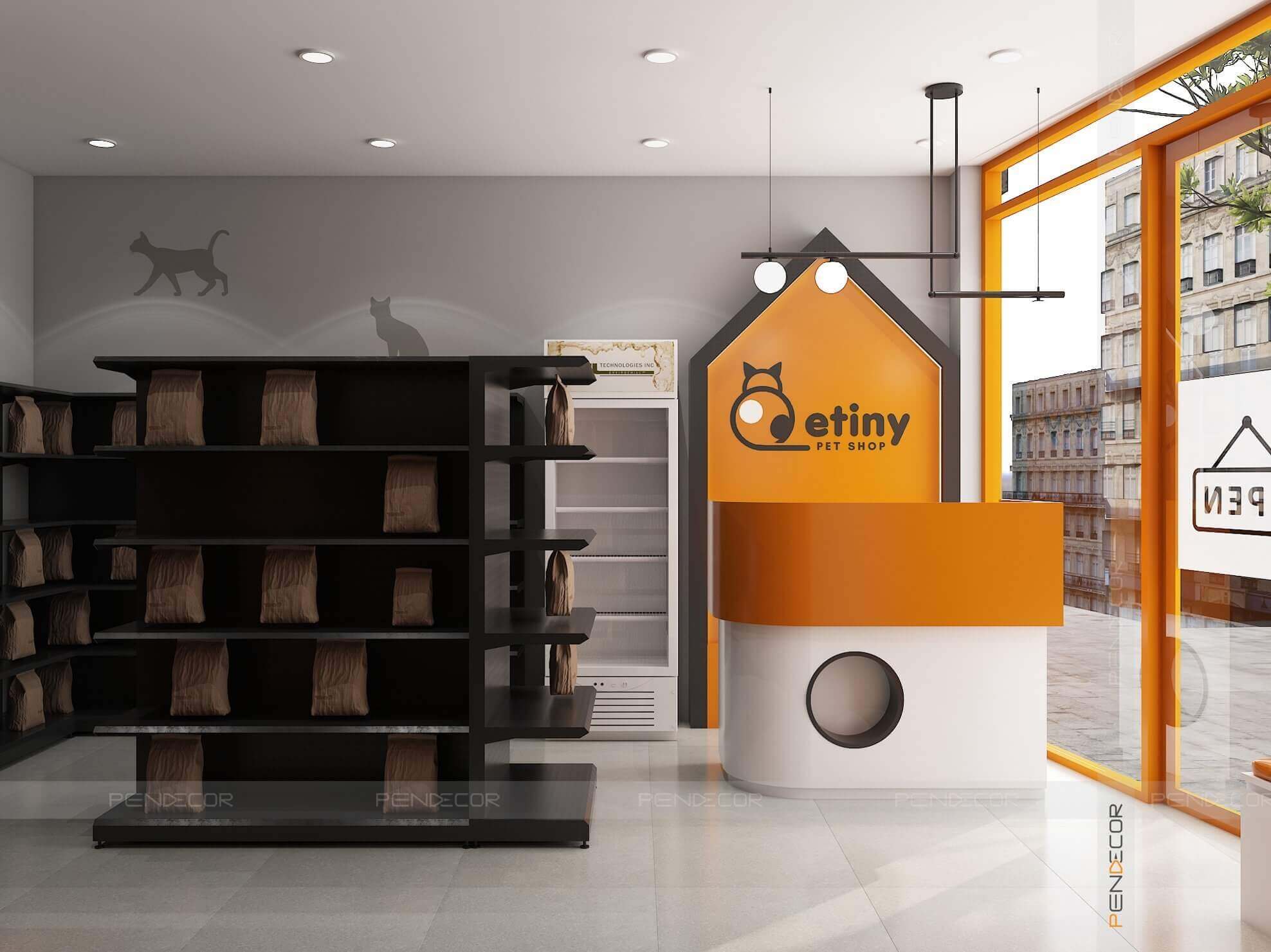 Thiết Kế Pet Shop Petiny