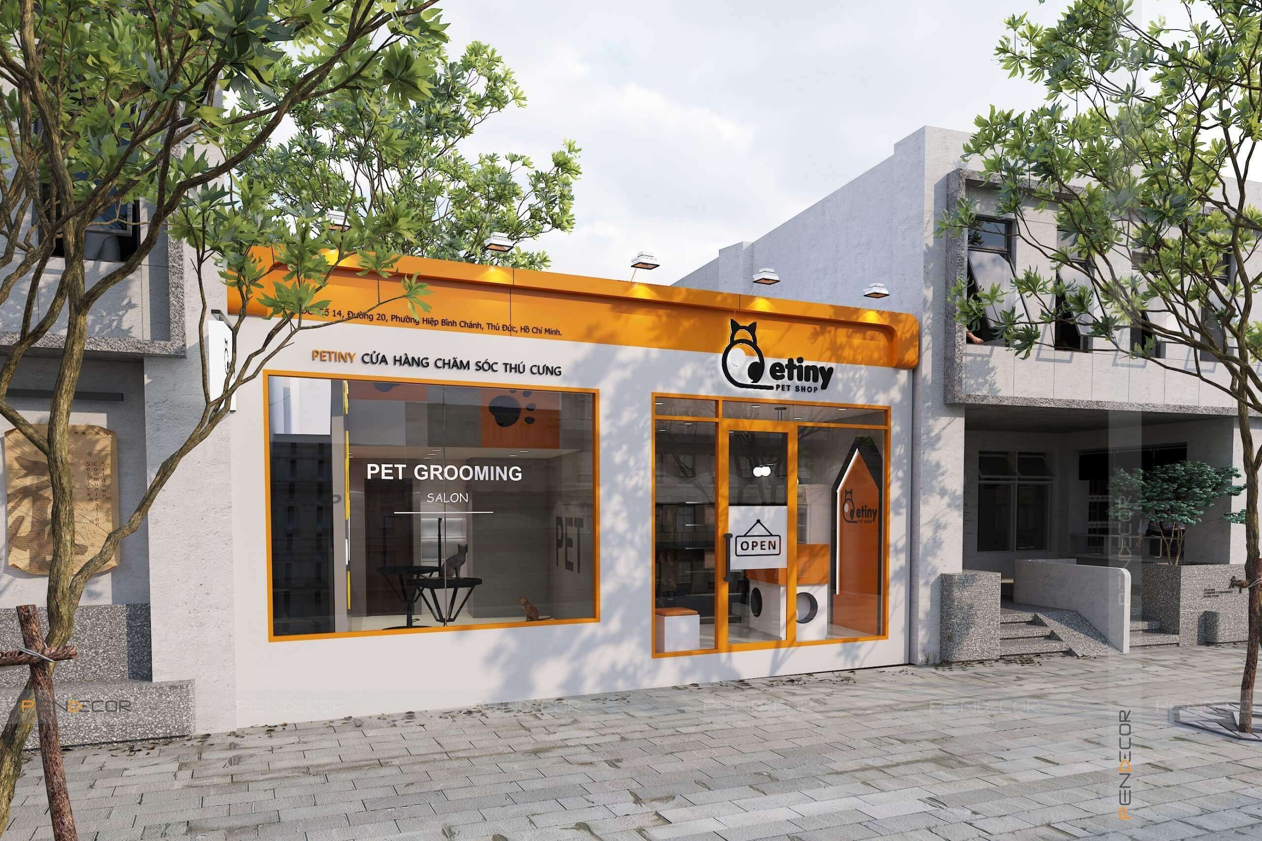 Thiết Kế Pet Shop Petiny