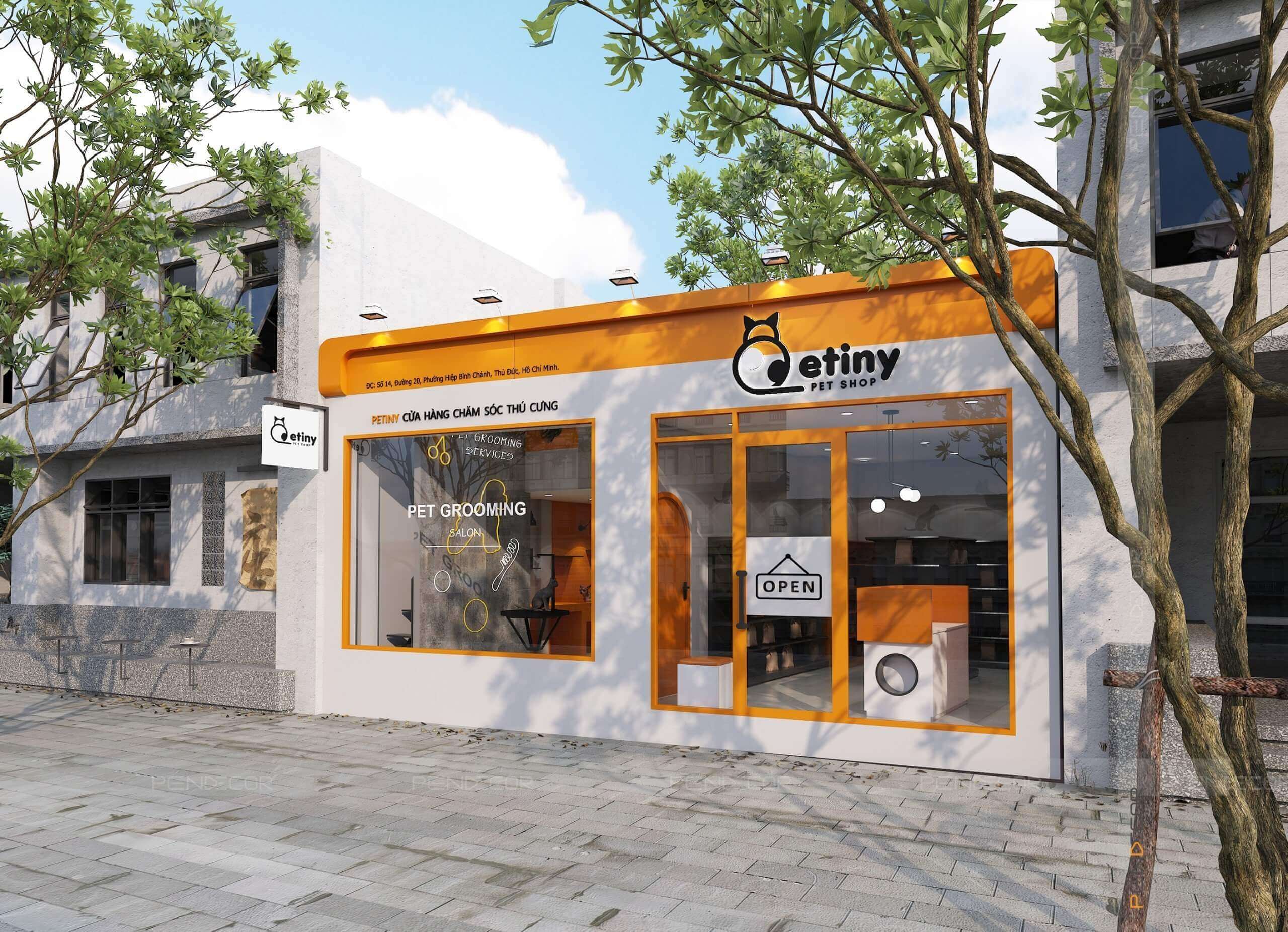 Thiết Kế Pet Shop Petiny