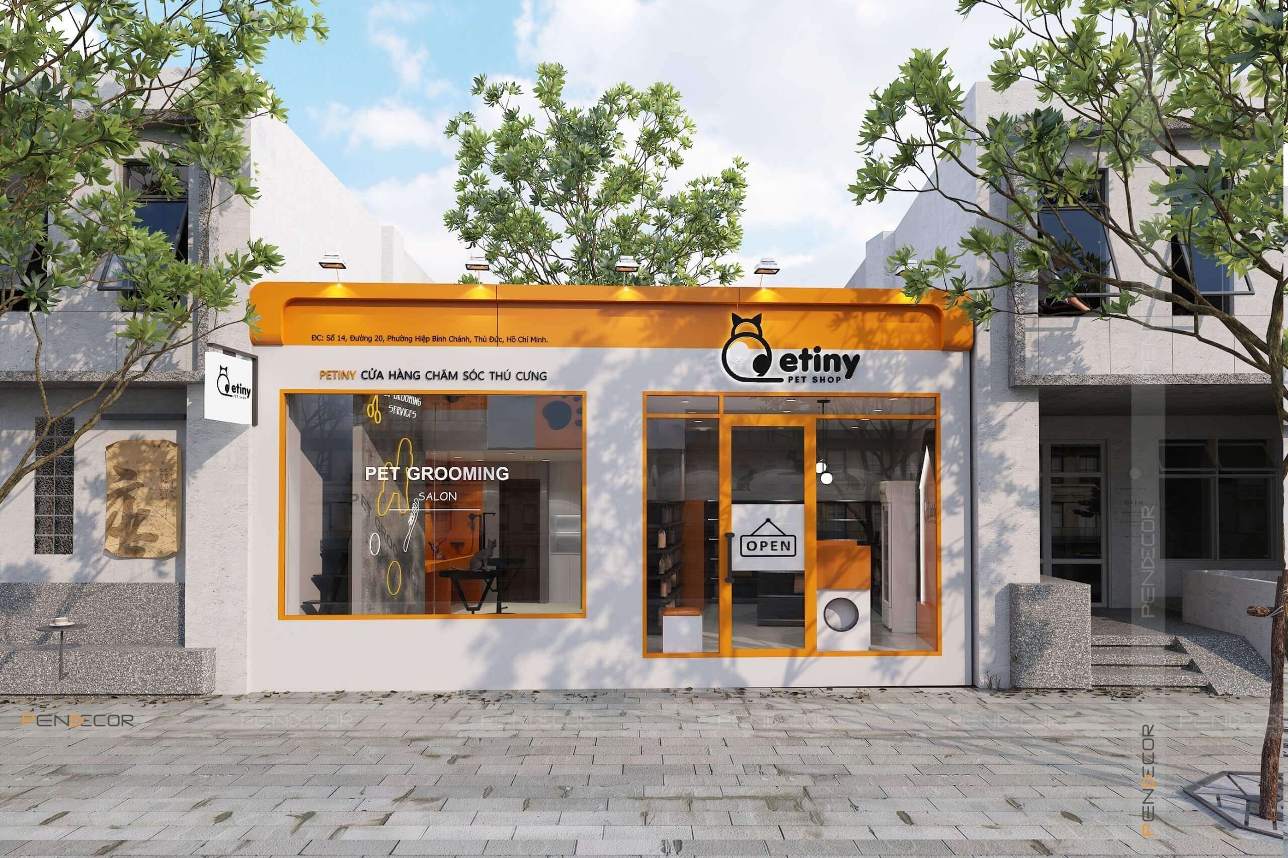 Thiết Kế Pet Shop Petiny