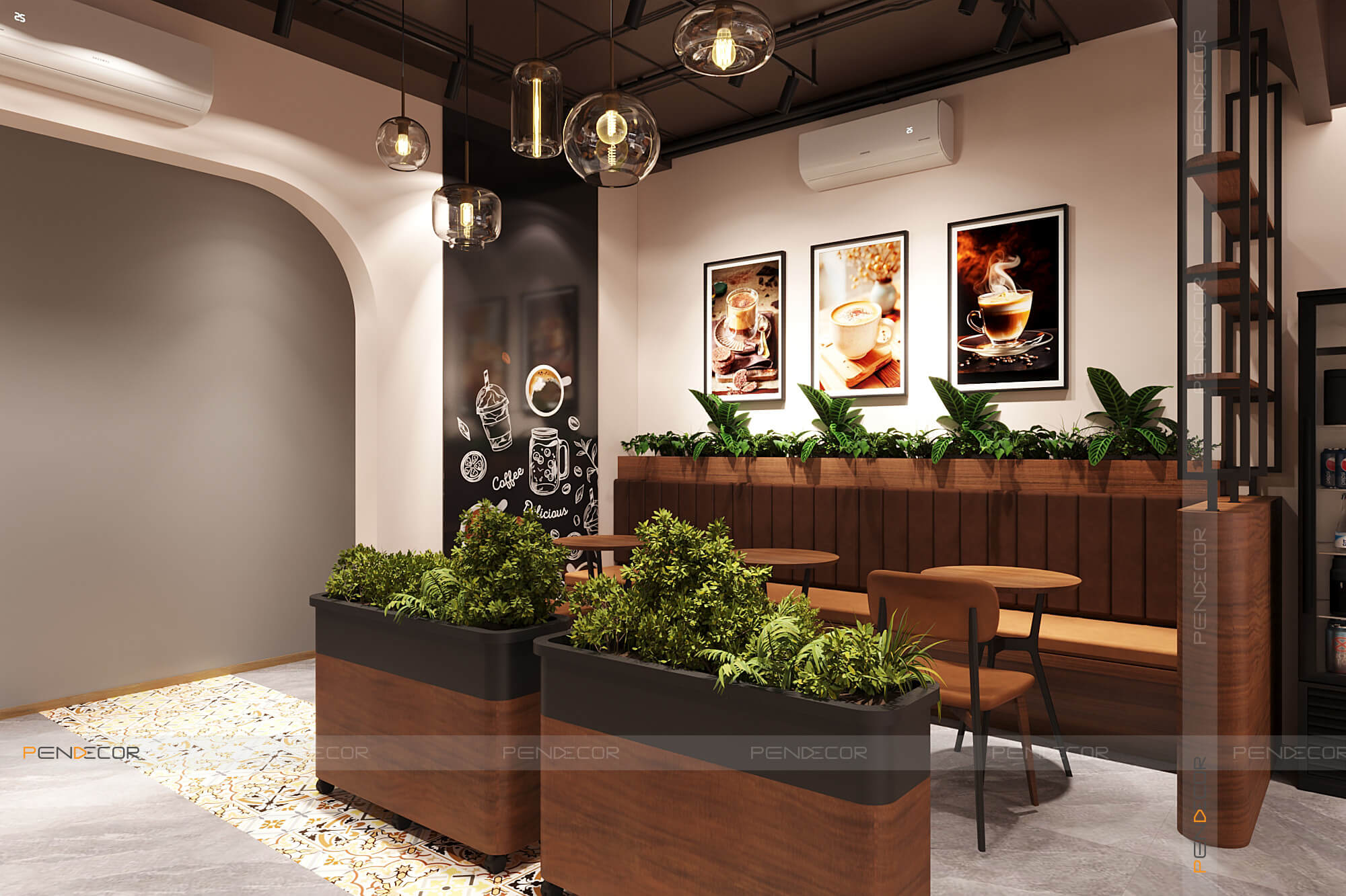 Thiết kế Tiệm Cafe Vani