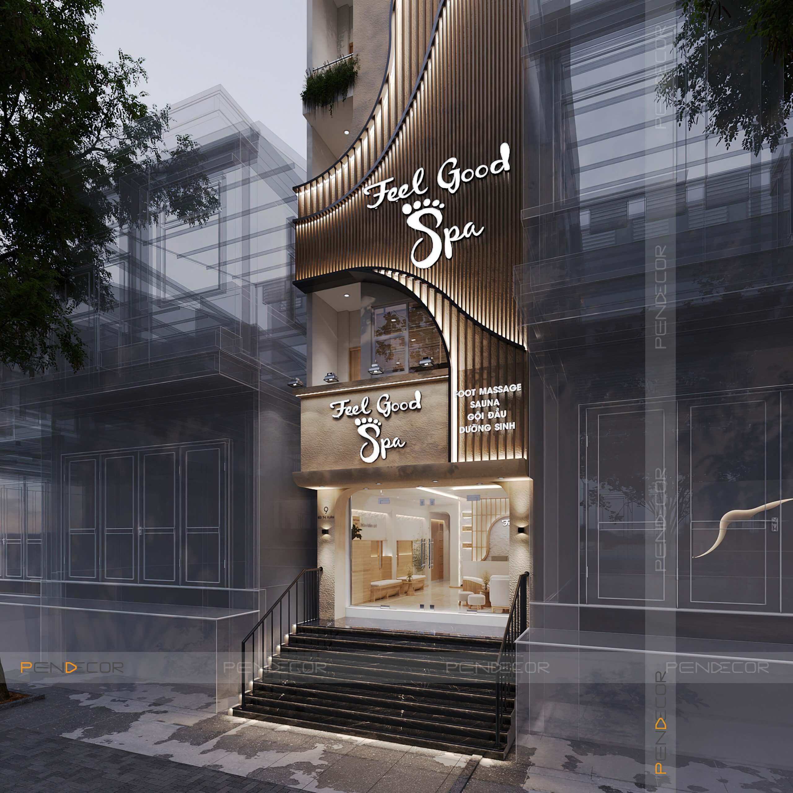 Thiết Kế Spa Feel Good Spa (Bùi Thị Xuân)