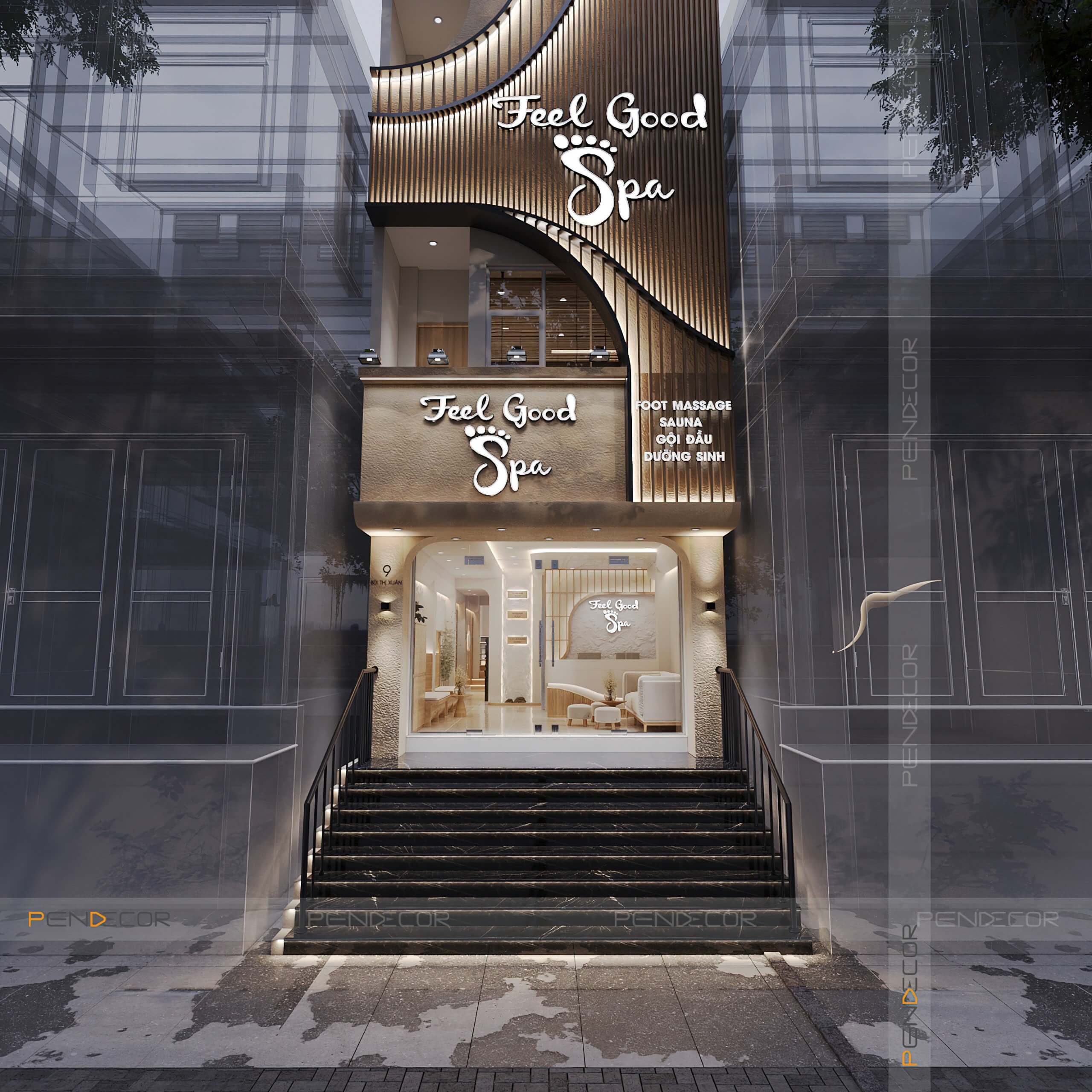 Thiết Kế Spa Feel Good Spa (Bùi Thị Xuân)