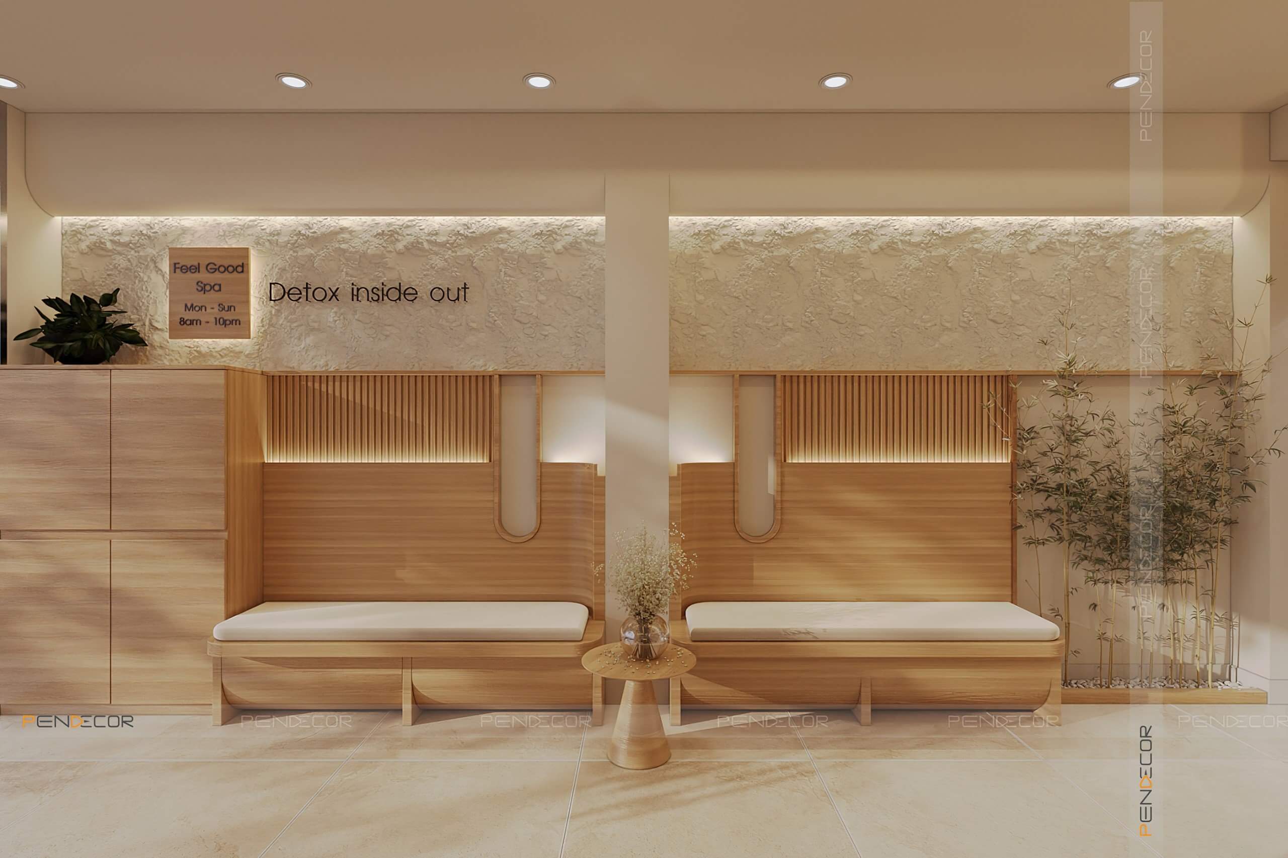 Thiết Kế Spa Feel Good Spa (Bùi Thị Xuân)