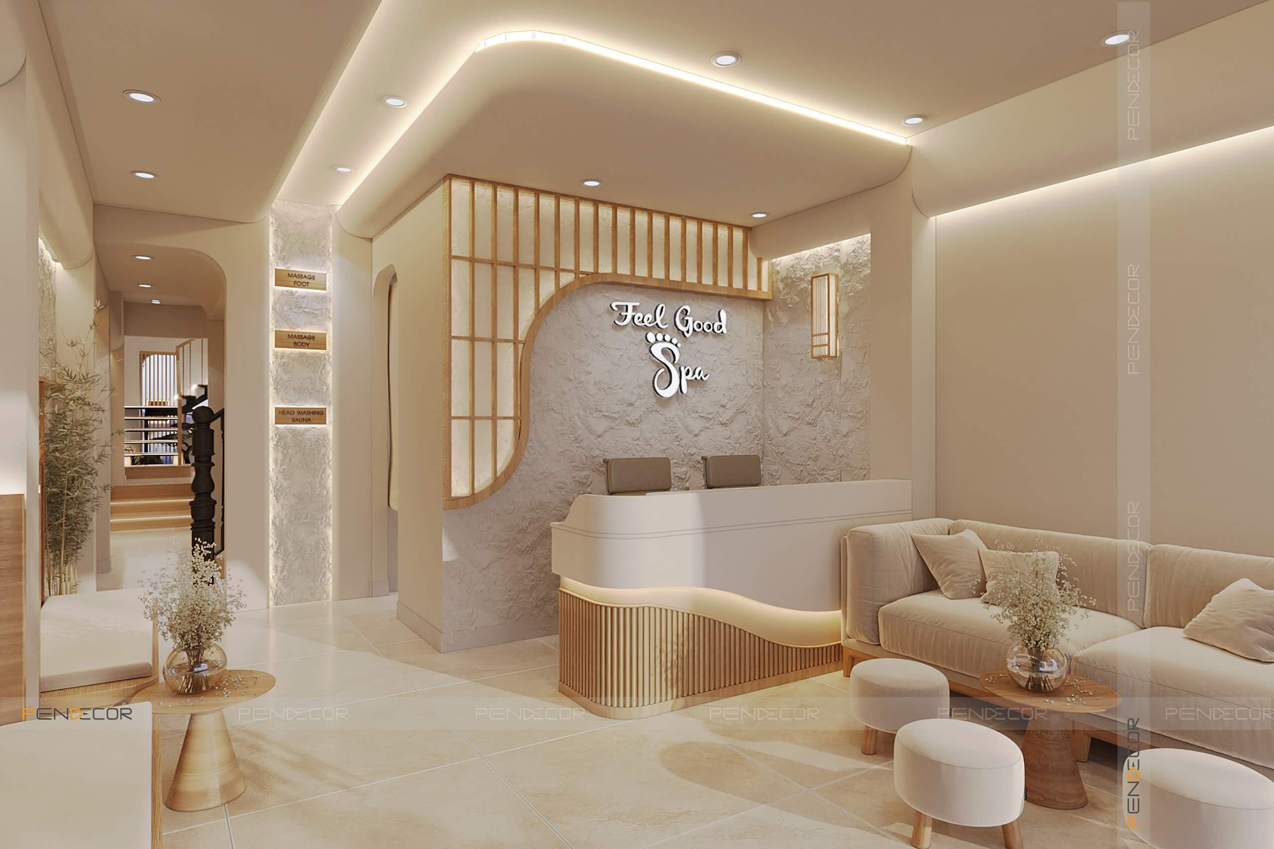 Thiết Kế Spa Feel Good Spa (Bùi Thị Xuân)