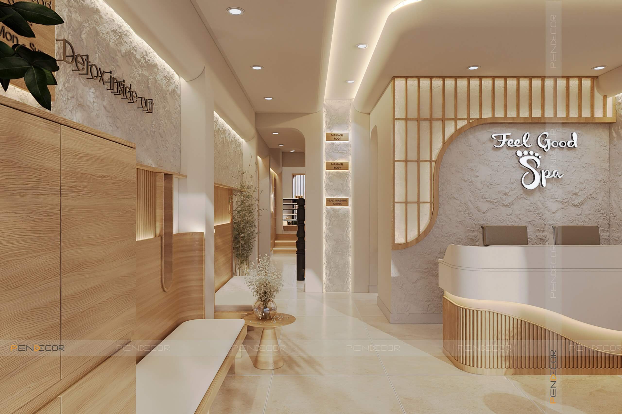 Thiết Kế Spa Feel Good Spa (Bùi Thị Xuân)