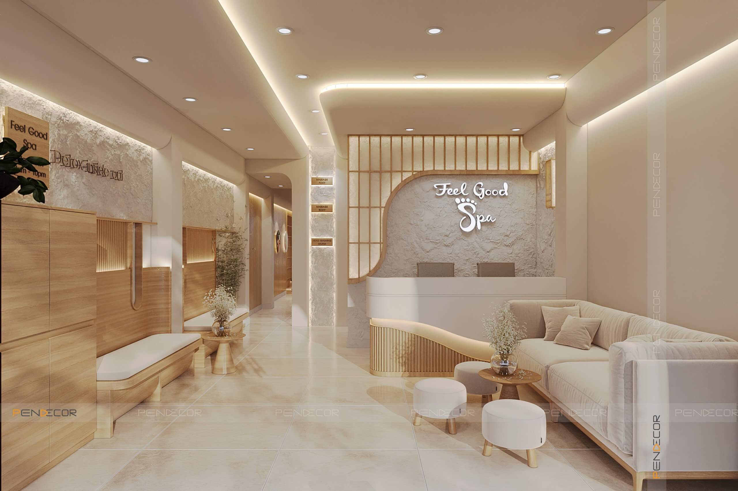 Thiết Kế Spa Feel Good Spa (Bùi Thị Xuân)