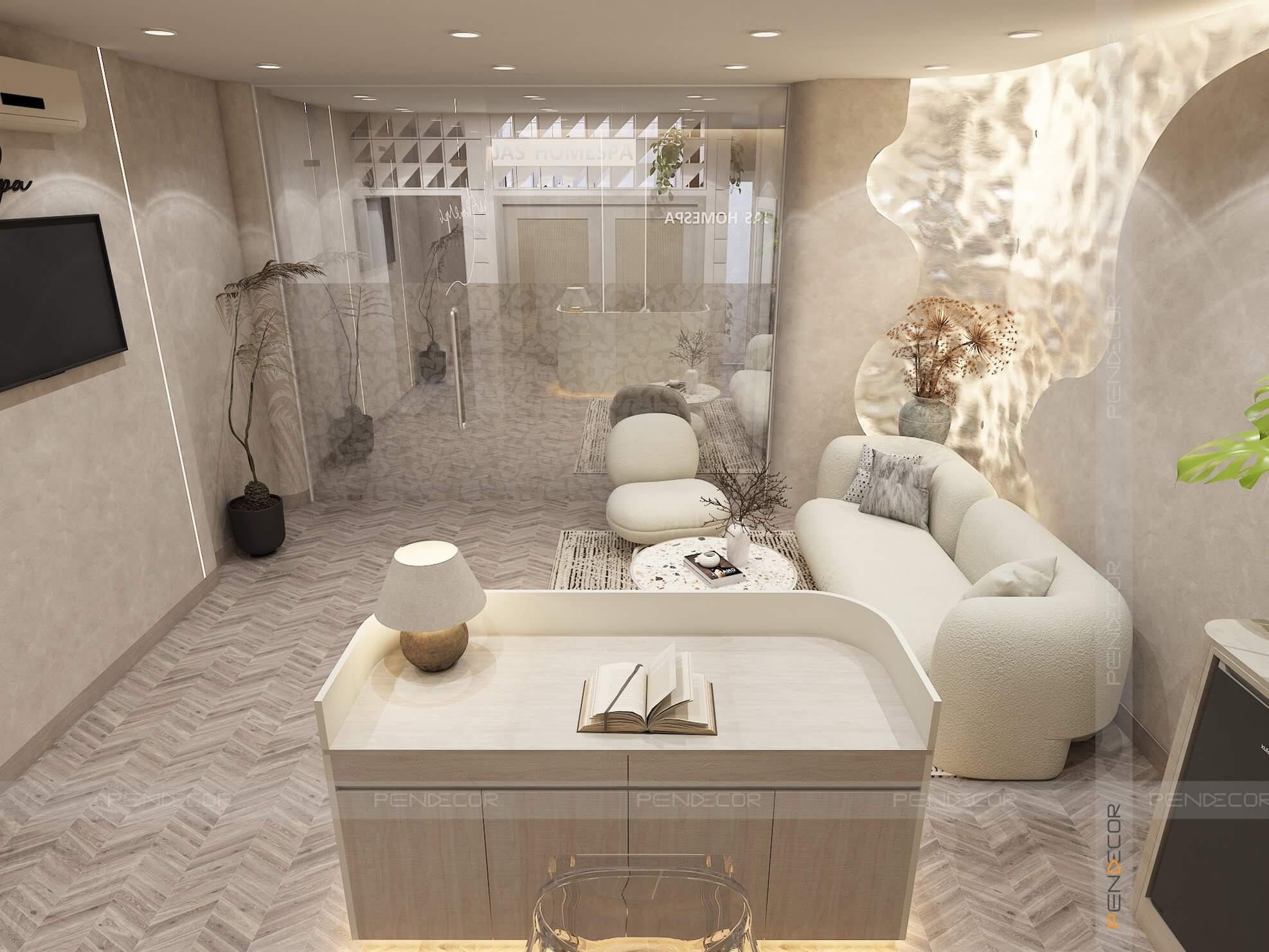 Thiết Kế Spa Jas Home Spa