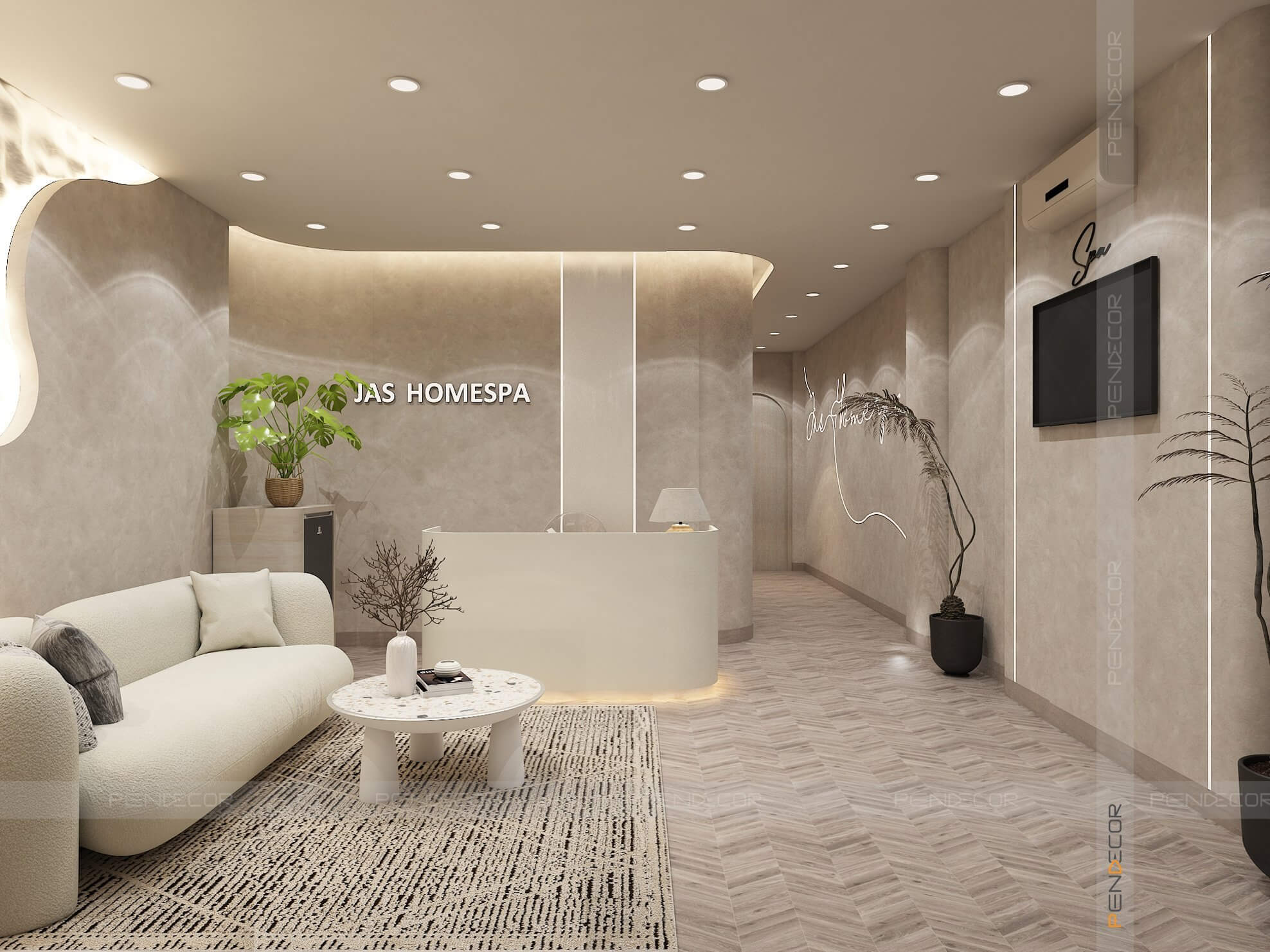 Thiết Kế Spa Jas Home Spa