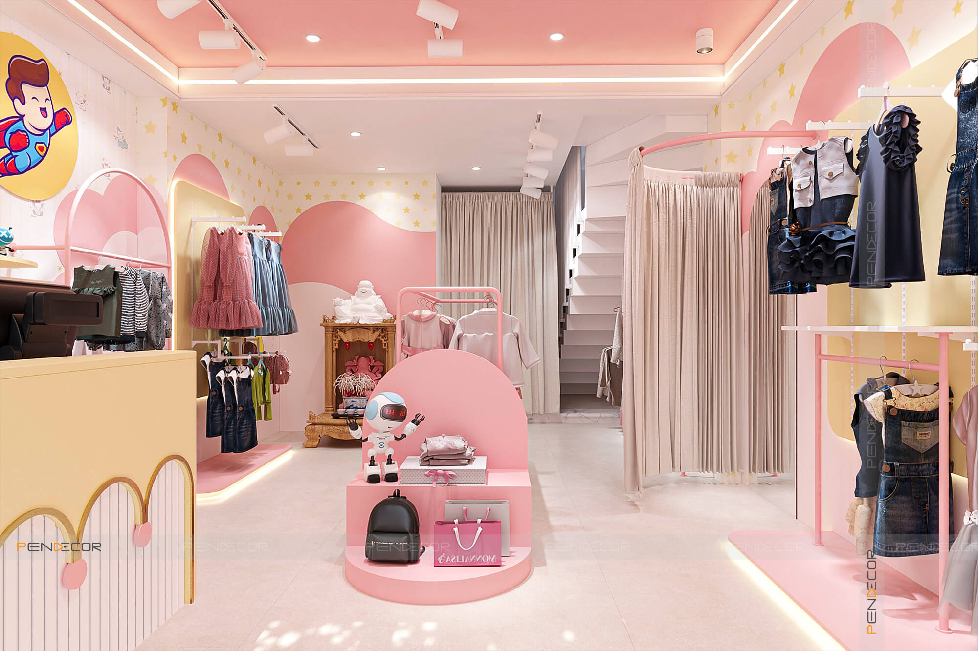 Thiết Kế Shop Quần Áo Nữ MileySC