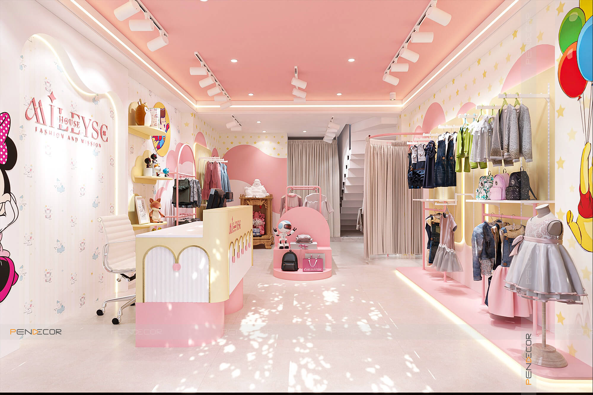 Thiết Kế Shop Quần Áo Nữ MileySC