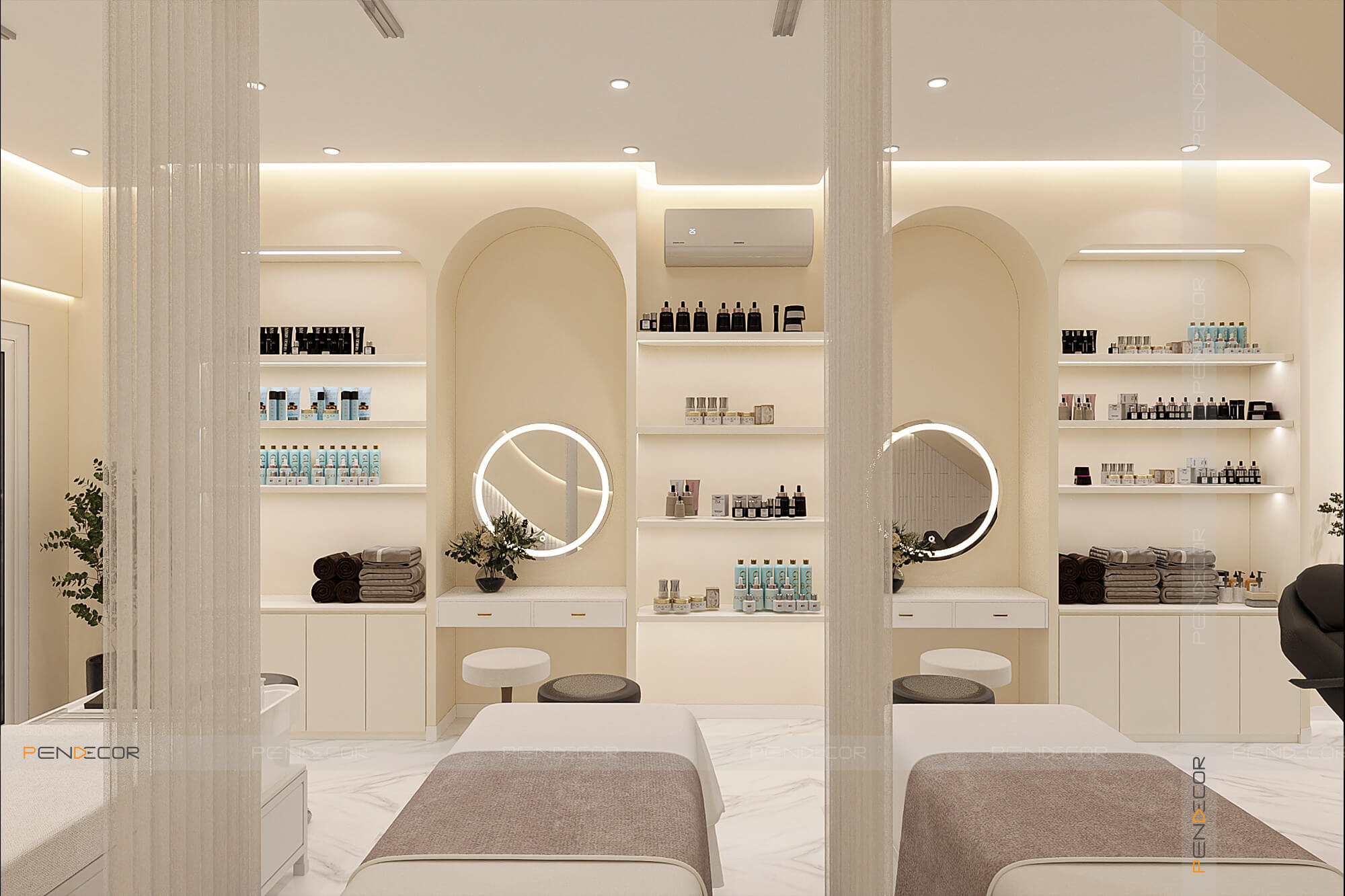 Thiết Kế Spa Hà Linh