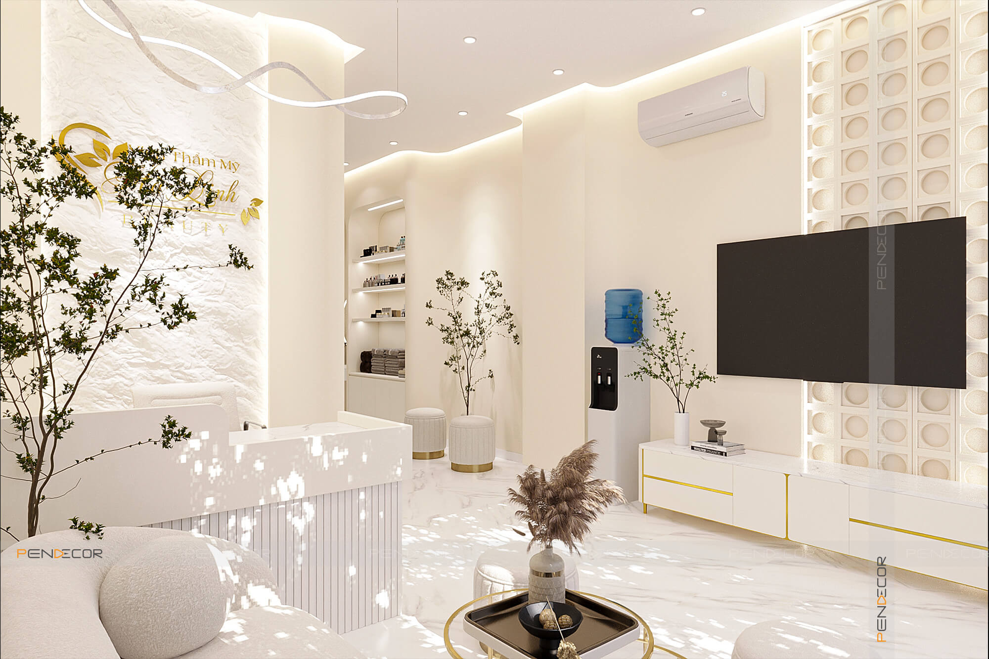 Thiết Kế Spa Hà Linh