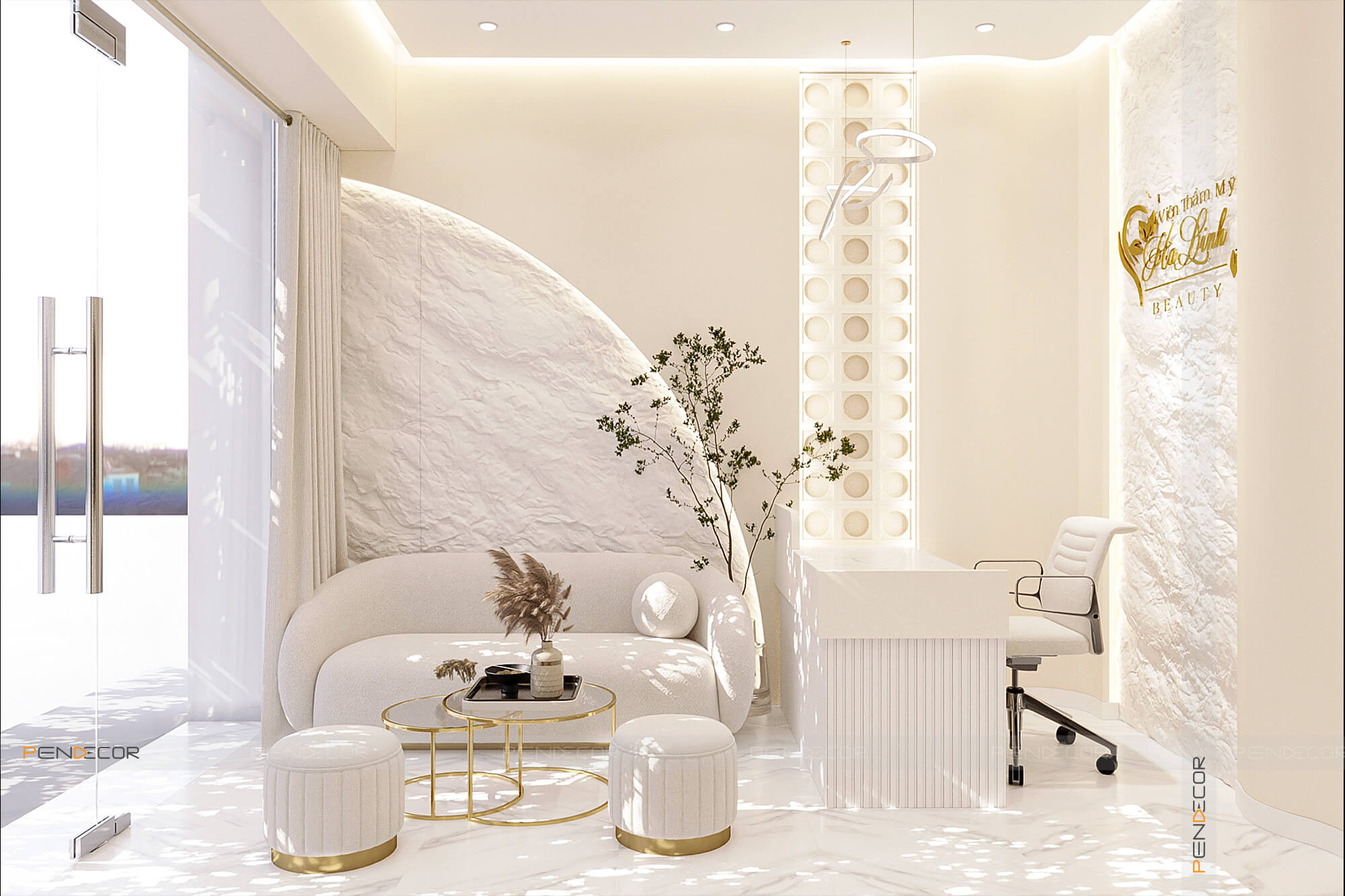 Thiết Kế Spa Hà Linh