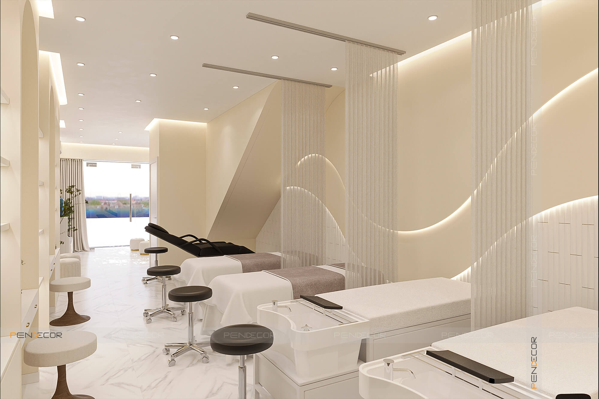 Thiết Kế Spa Hà Linh