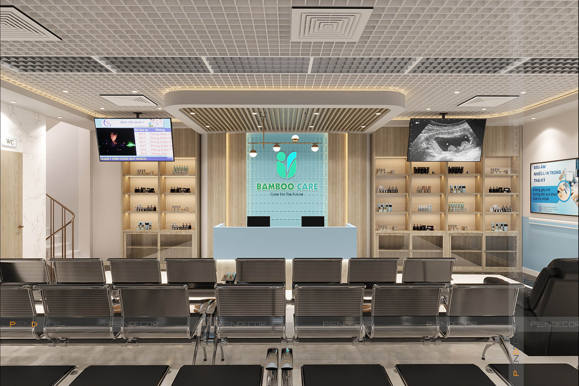 Thiết Kế Phòng Khám Bamboo Care