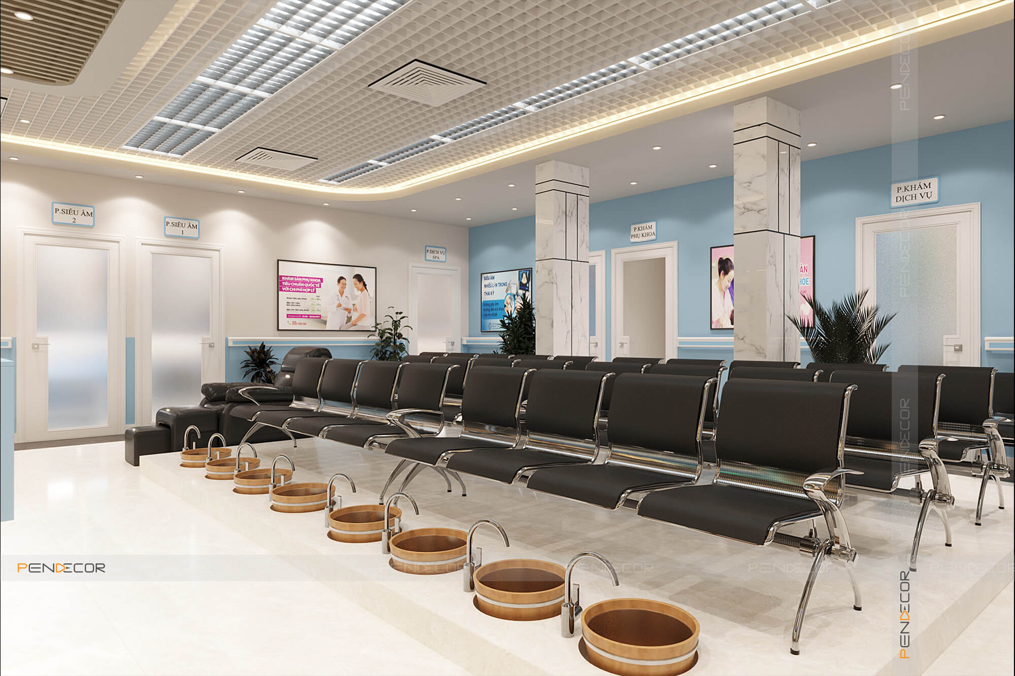 Thiết Kế Phòng Khám Bamboo Care
