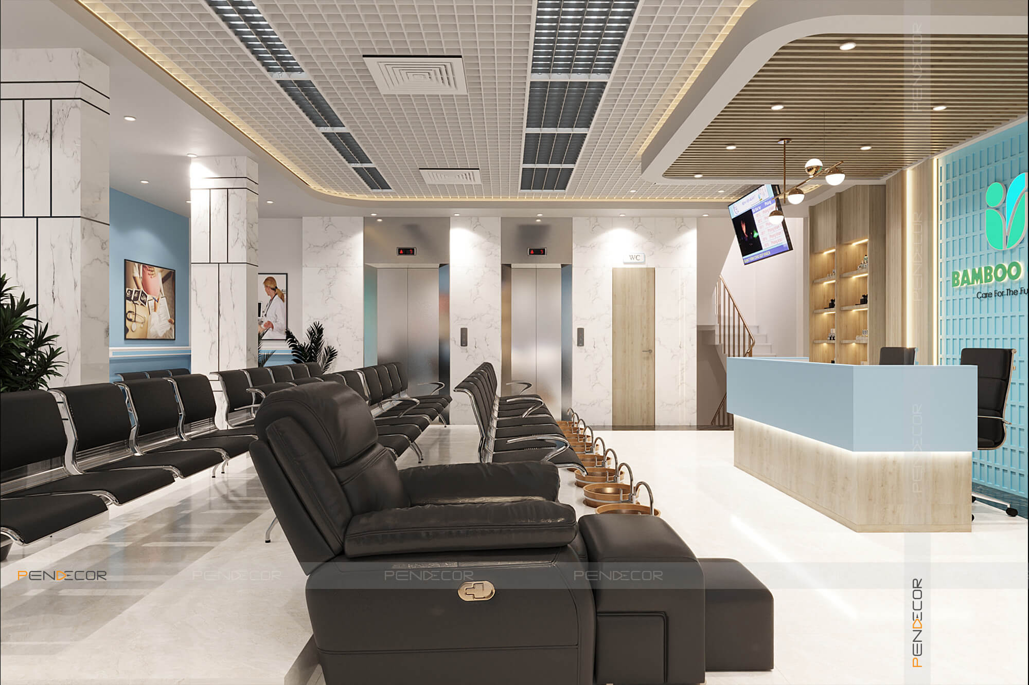 Thiết Kế Phòng Khám Bamboo Care