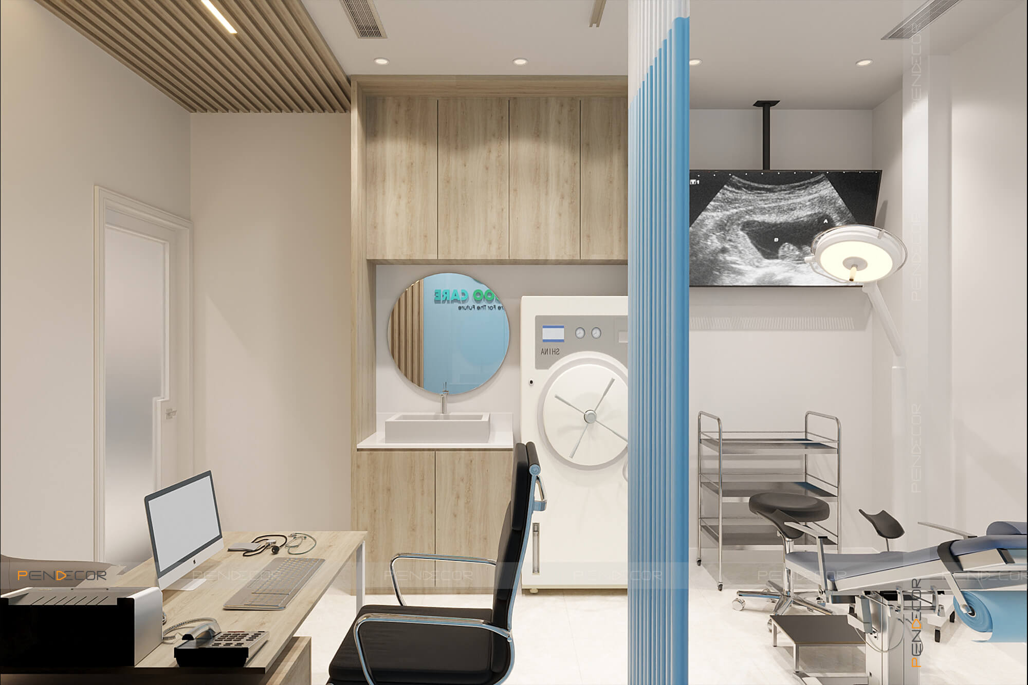 Thiết Kế Phòng Khám Bamboo Care