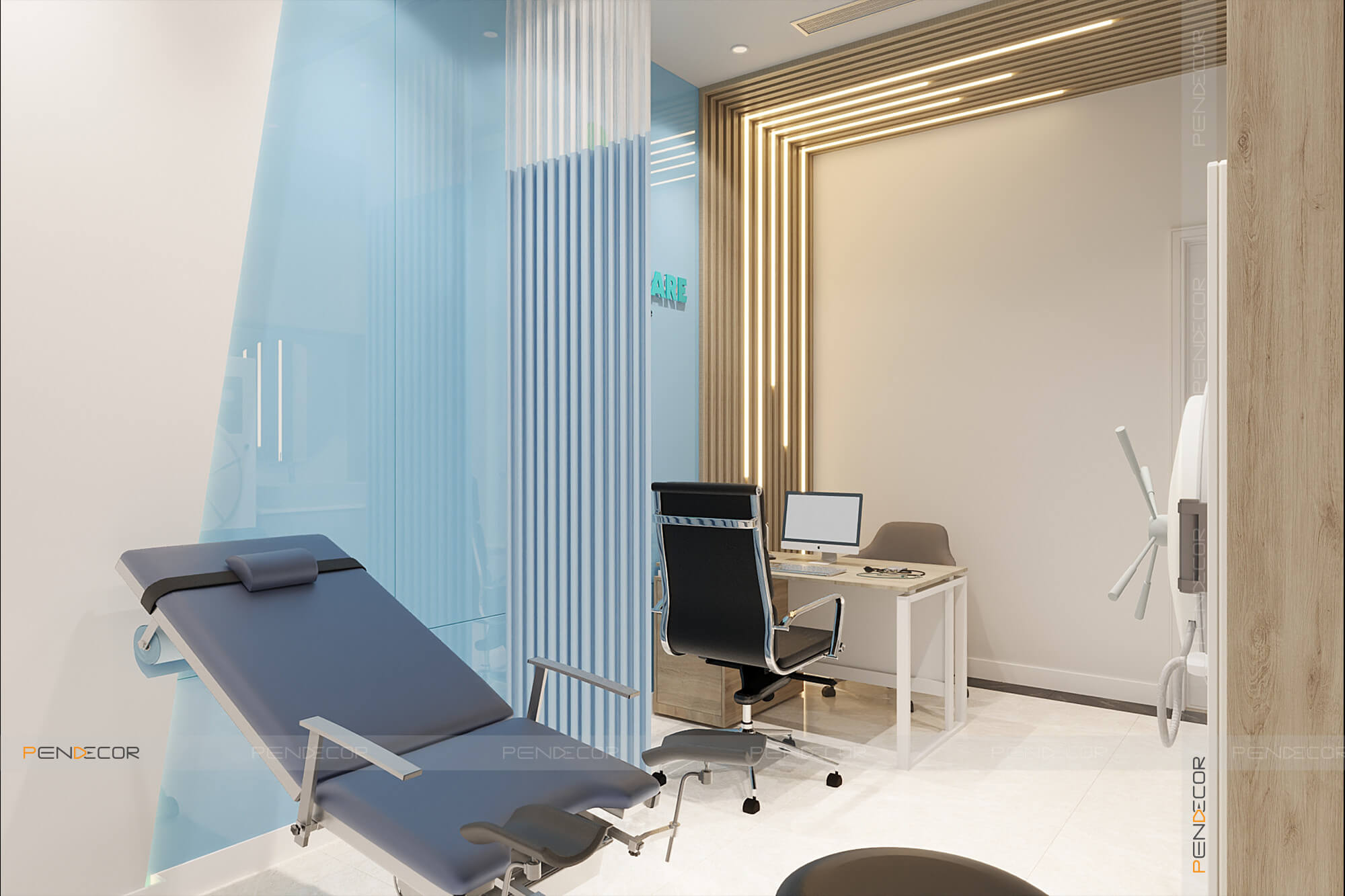 Thiết Kế Phòng Khám Bamboo Care