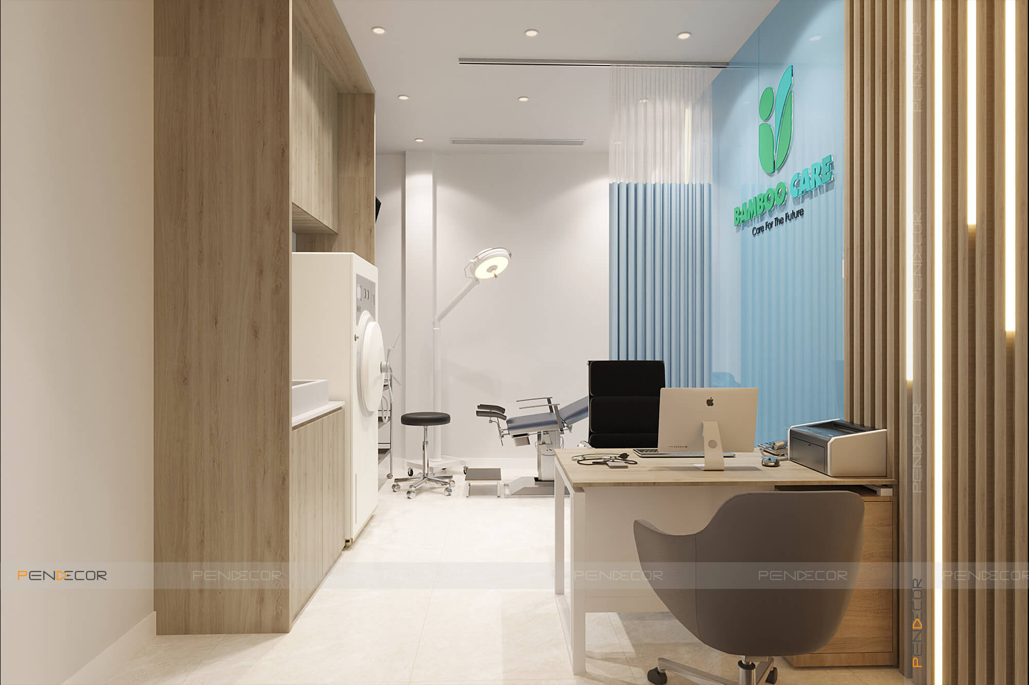 Thiết Kế Phòng Khám Bamboo Care