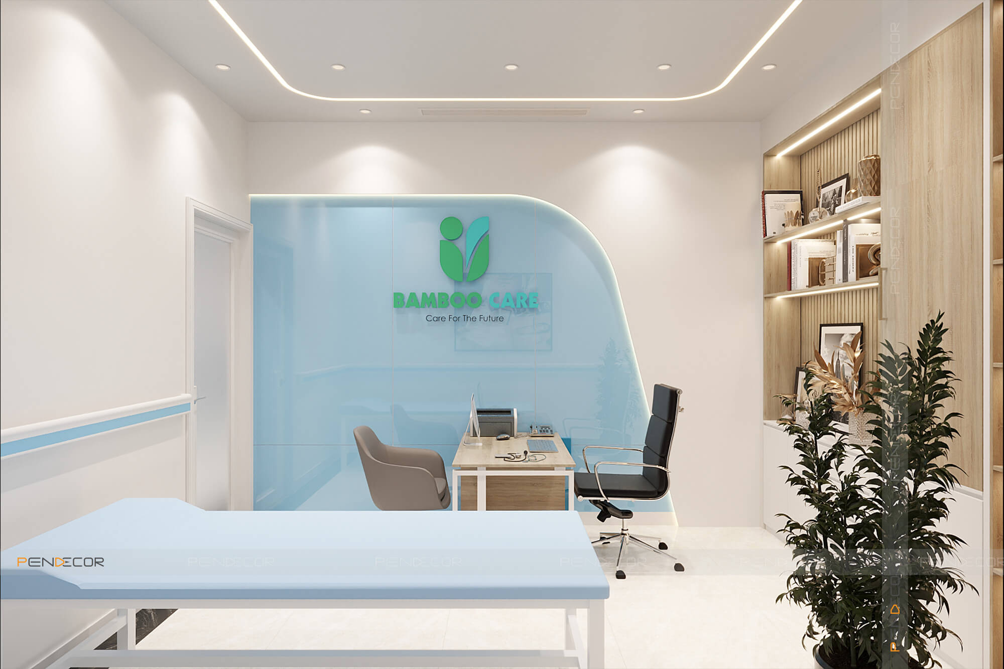 Thiết Kế Phòng Khám Bamboo Care