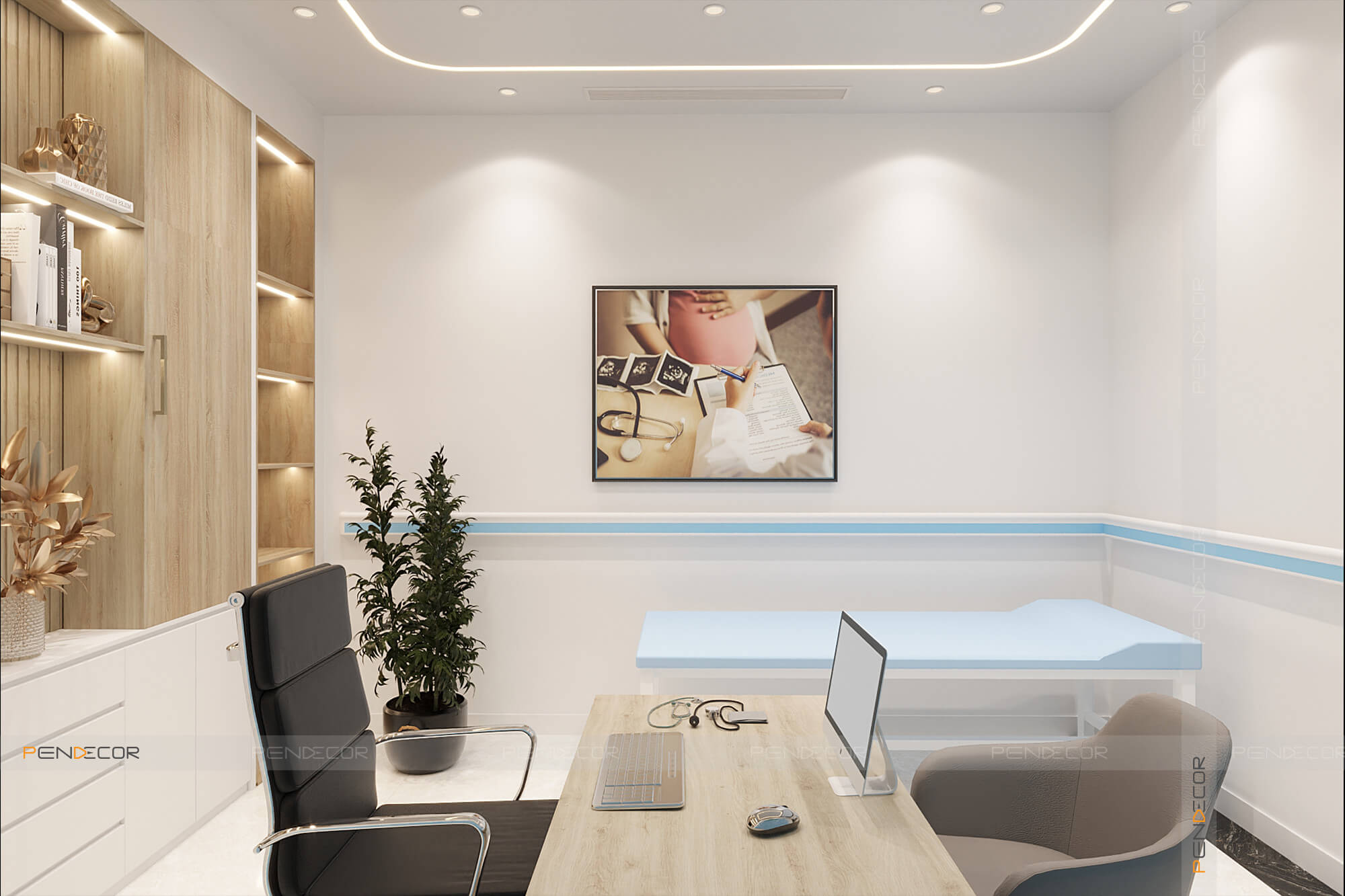 Thiết Kế Phòng Khám Bamboo Care