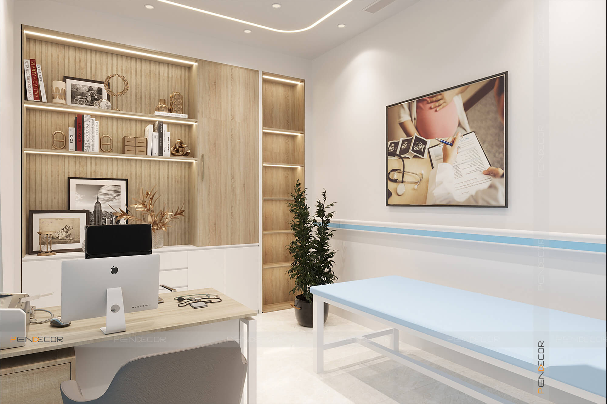 Thiết Kế Phòng Khám Bamboo Care