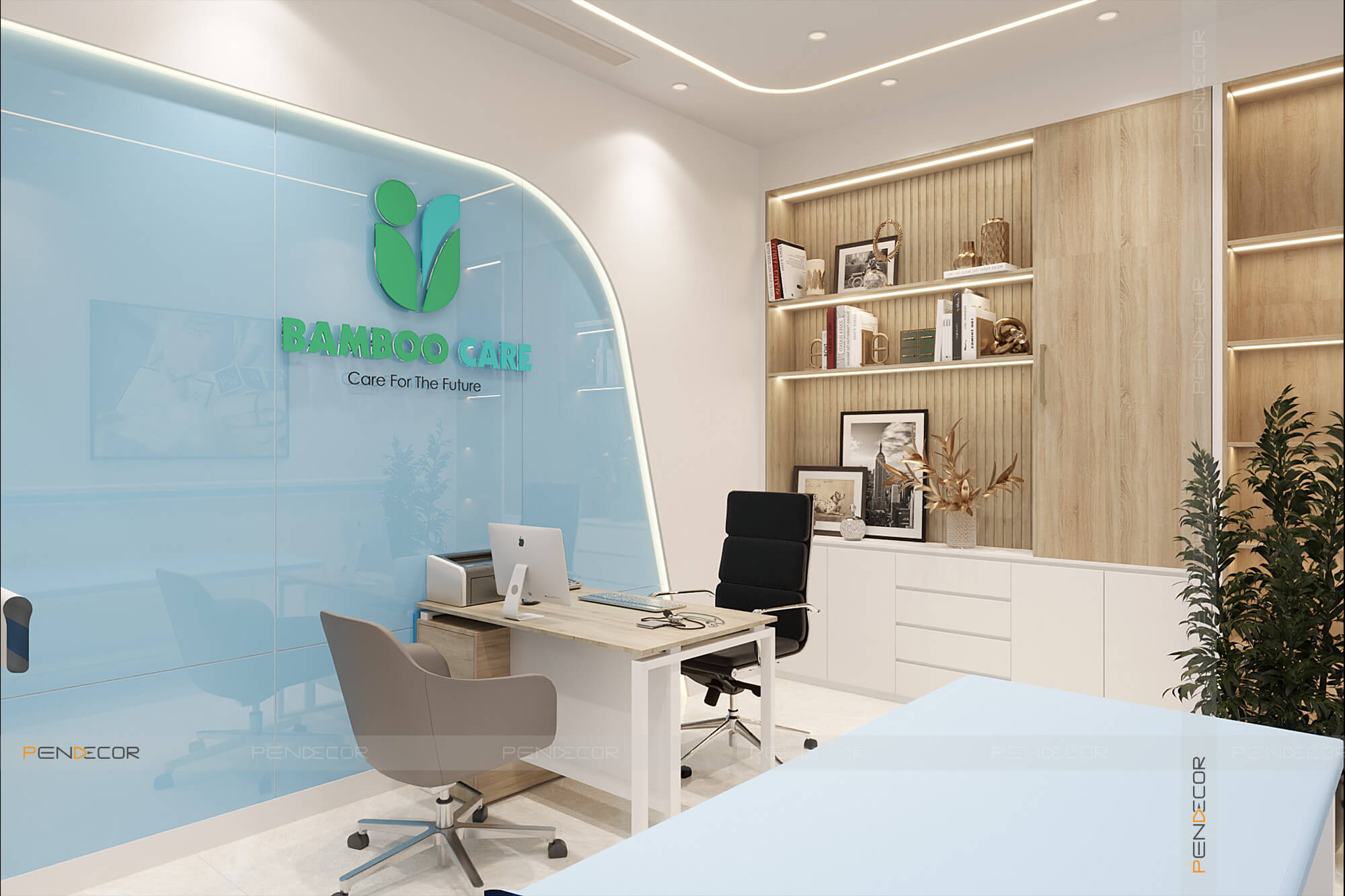 Thiết Kế Phòng Khám Bamboo Care