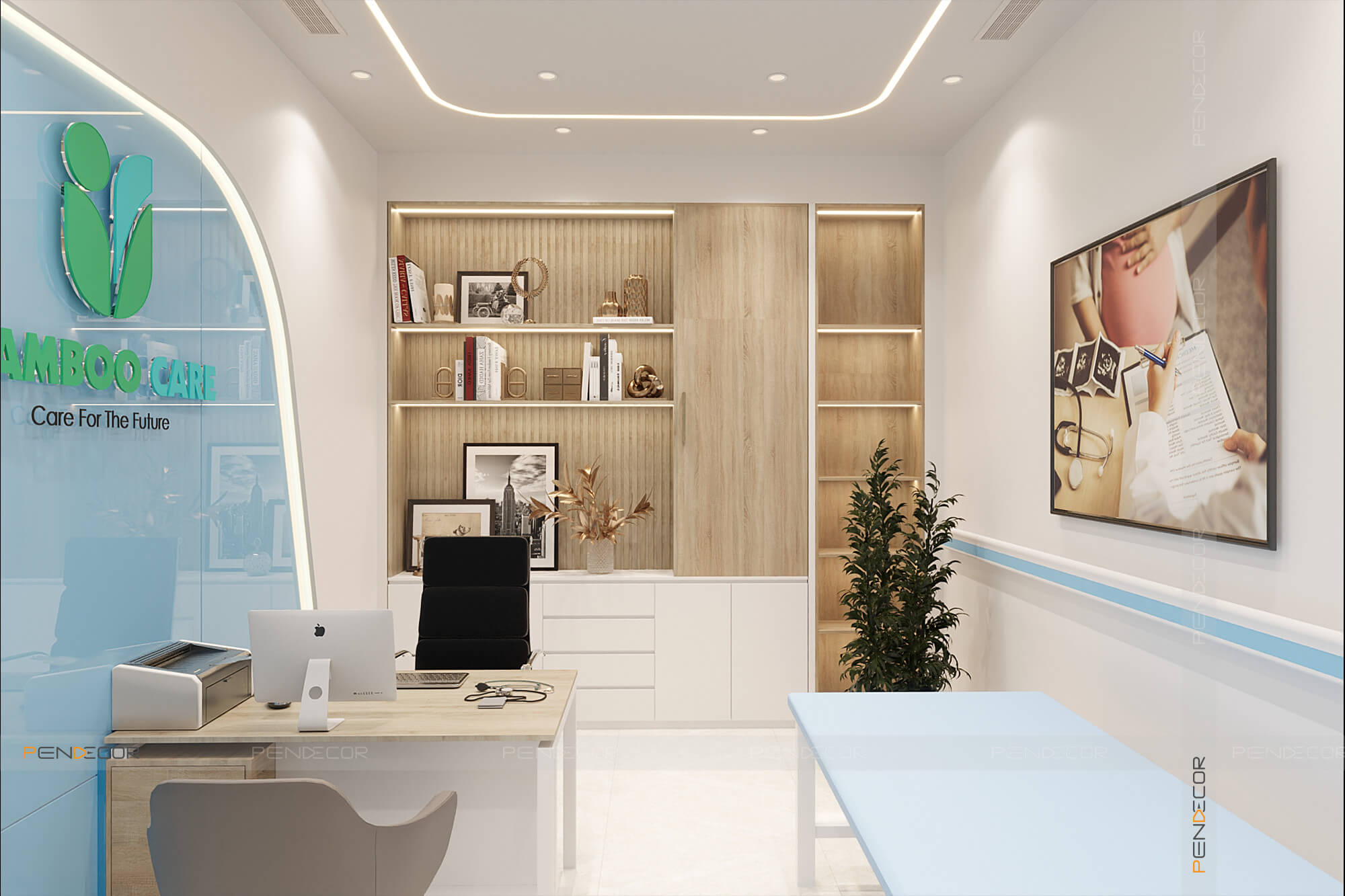 Thiết Kế Phòng Khám Bamboo Care