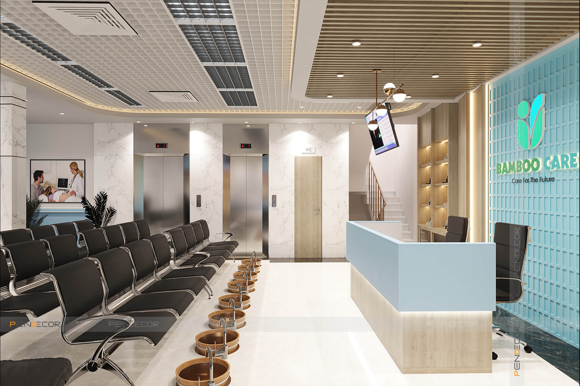 Thiết Kế Phòng Khám Bamboo Care