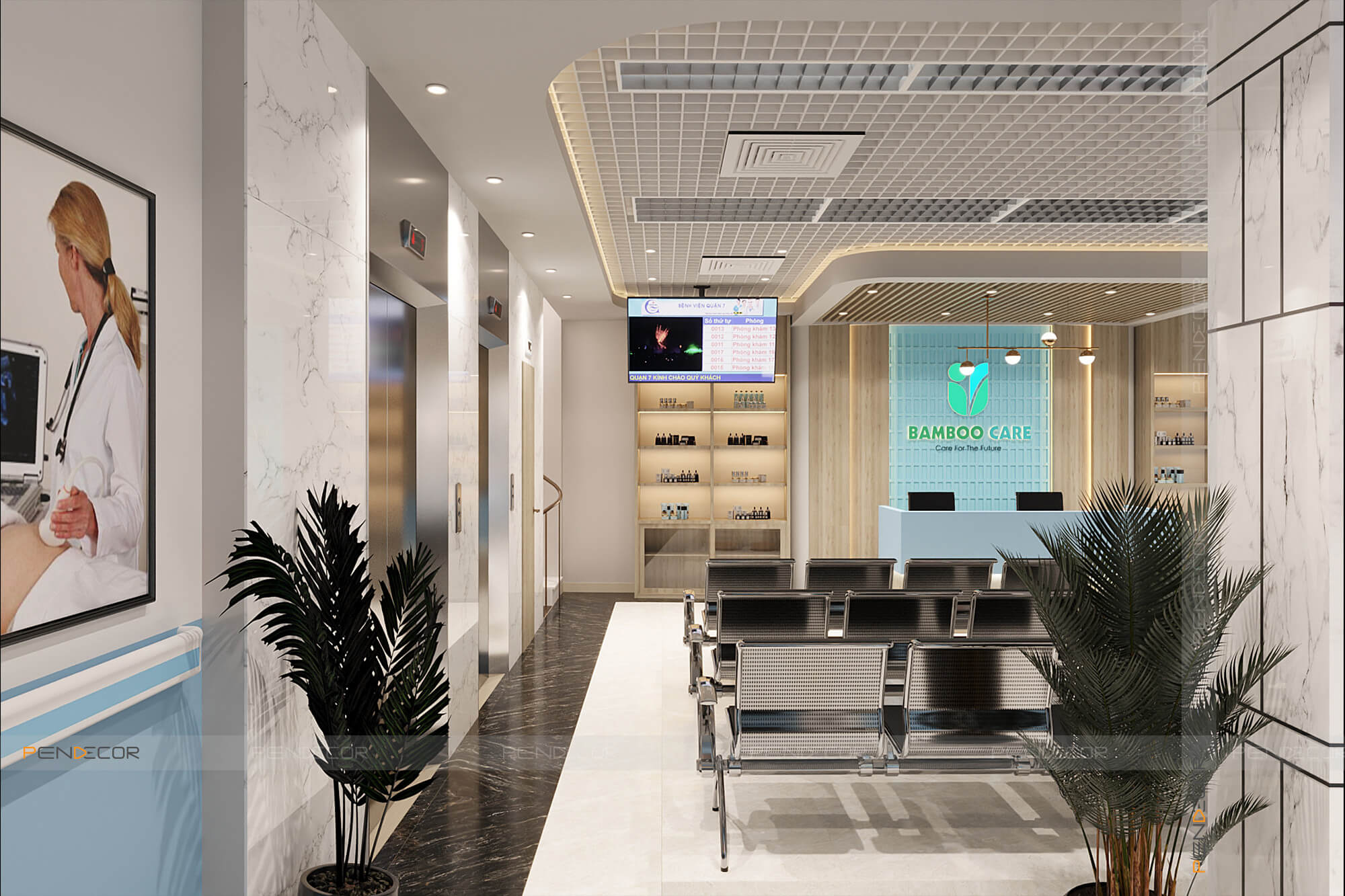 Thiết Kế Phòng Khám Bamboo Care