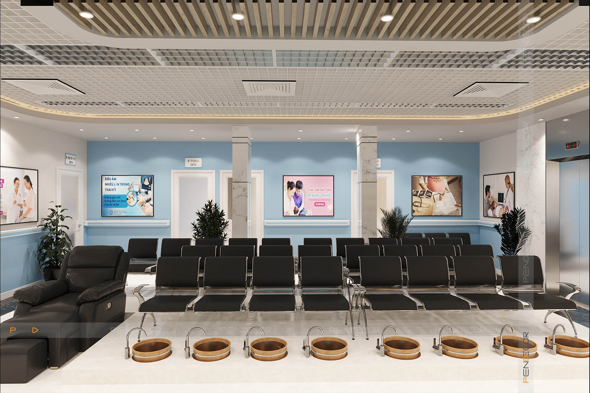 Thiết Kế Phòng Khám Bamboo Care