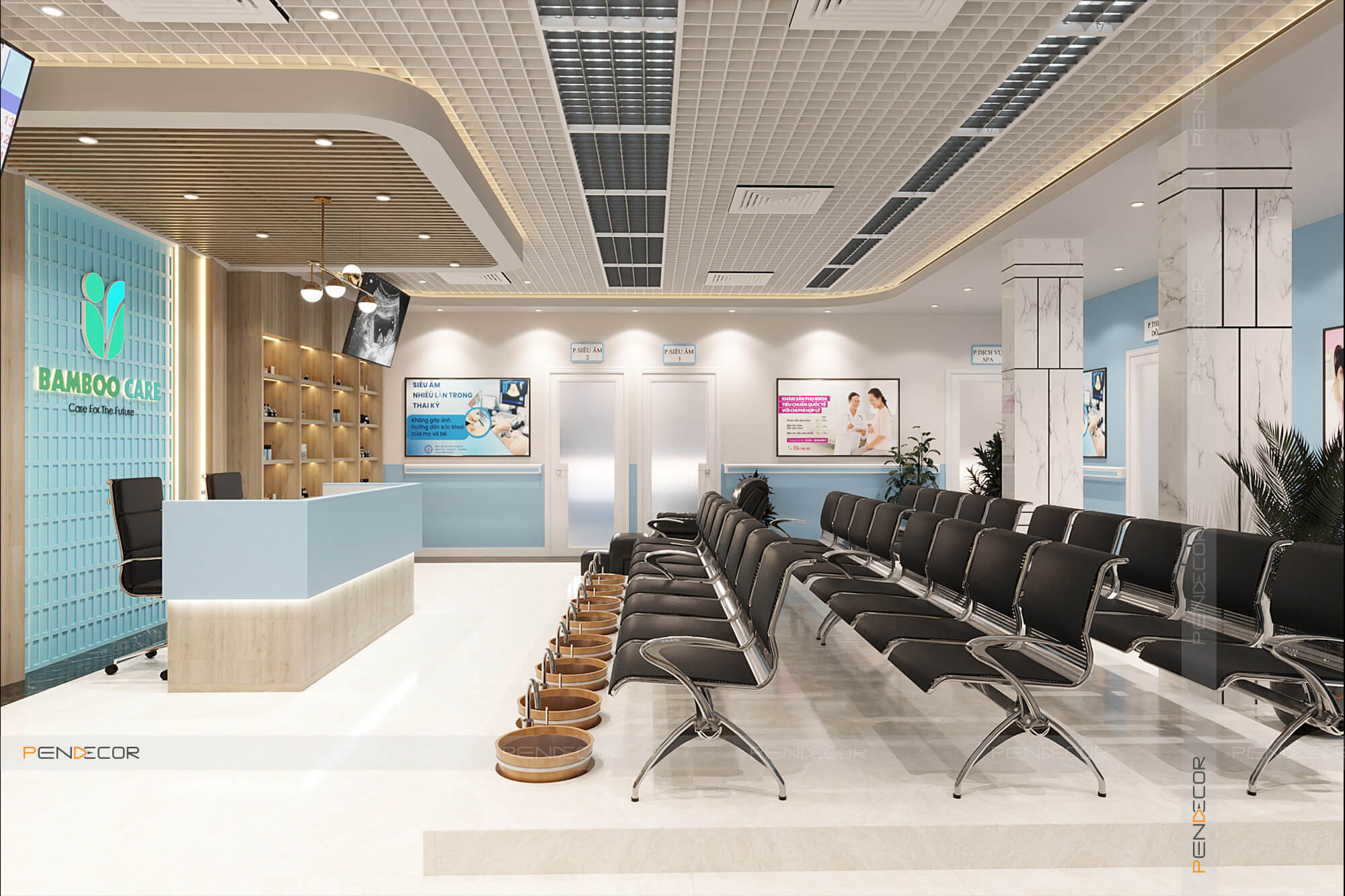 Thiết Kế Phòng Khám Bamboo Care
