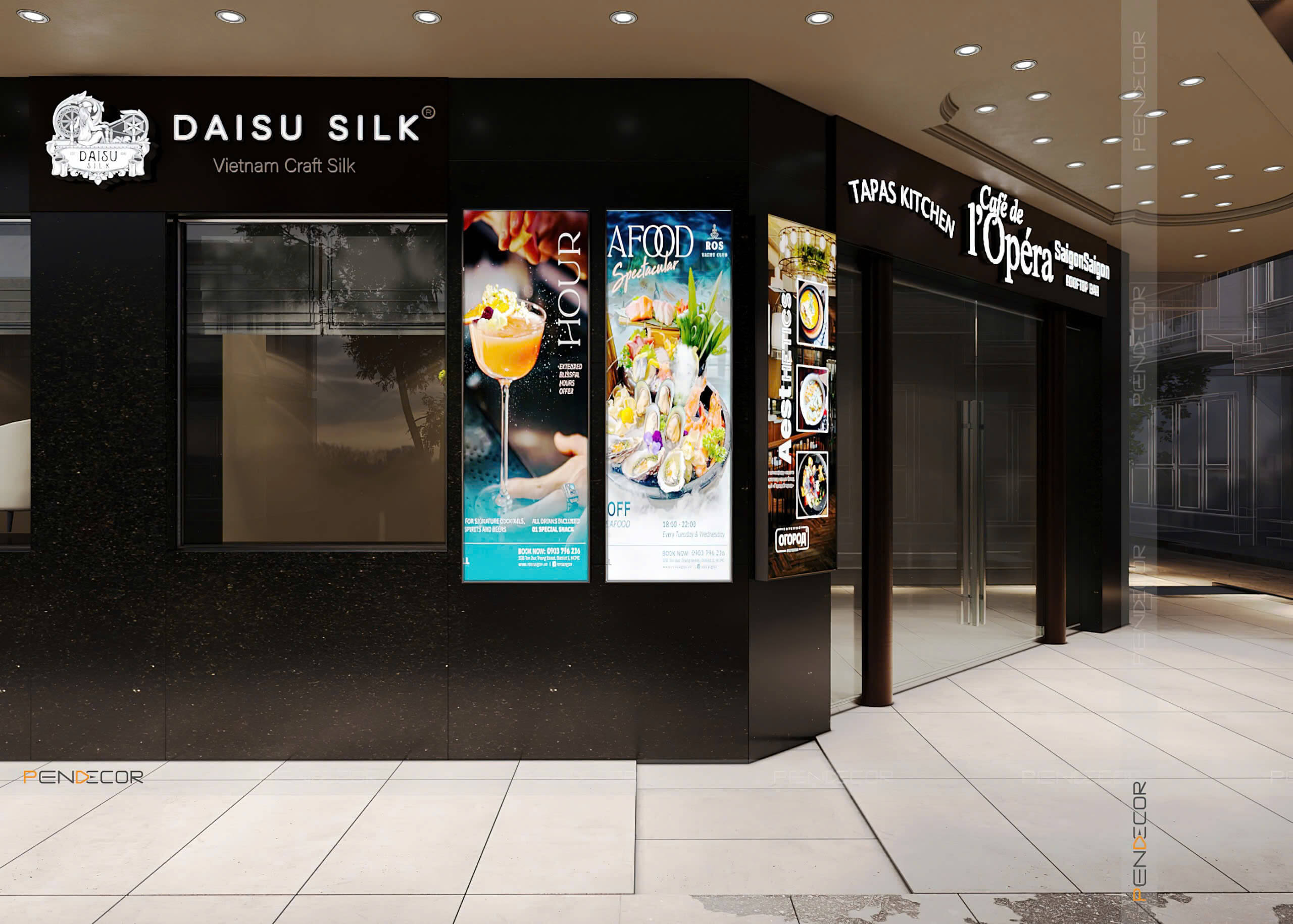 Thiết Kế Shop Thời Trang Daisu Silk