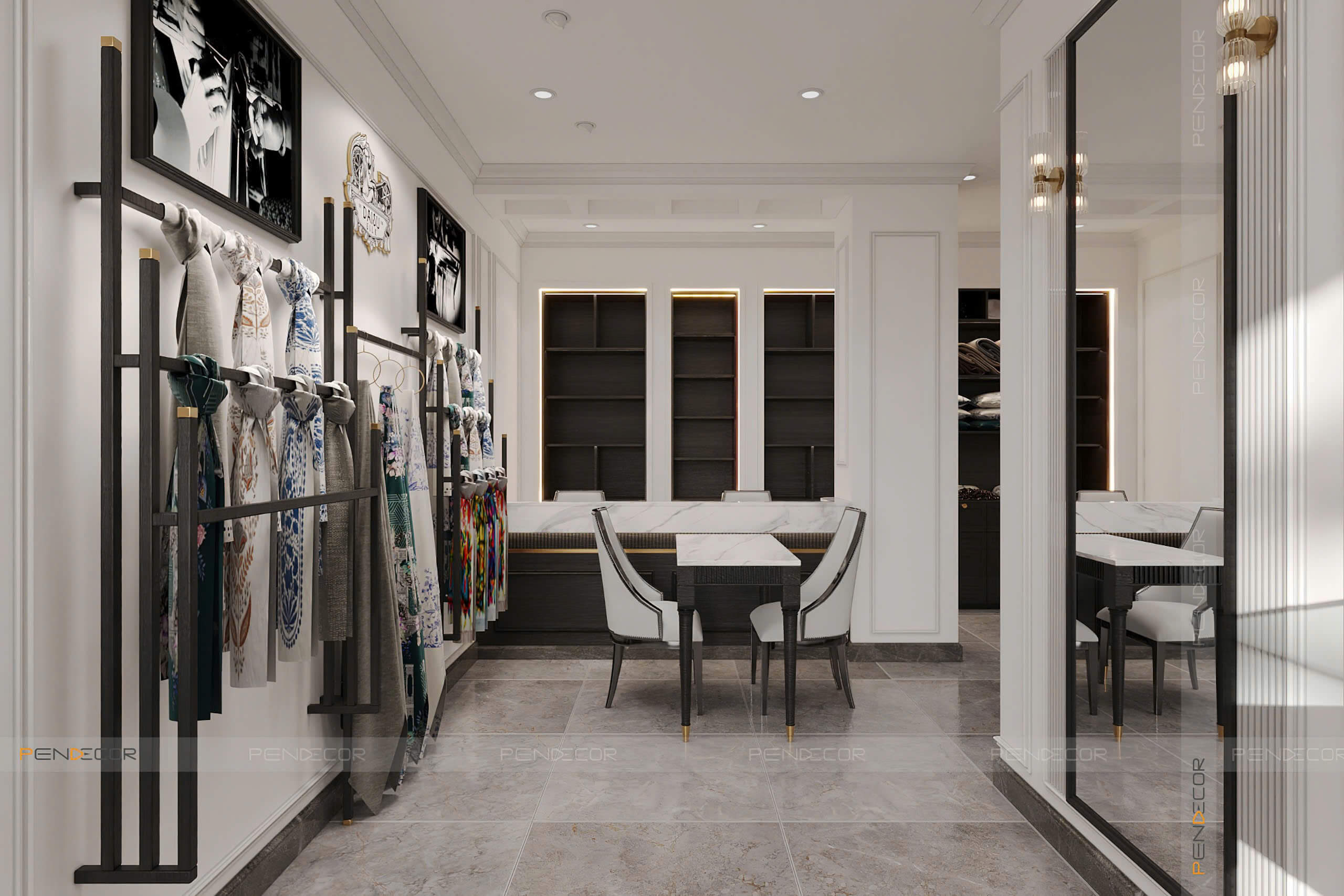 Thiết Kế Shop Thời Trang Daisu Silk