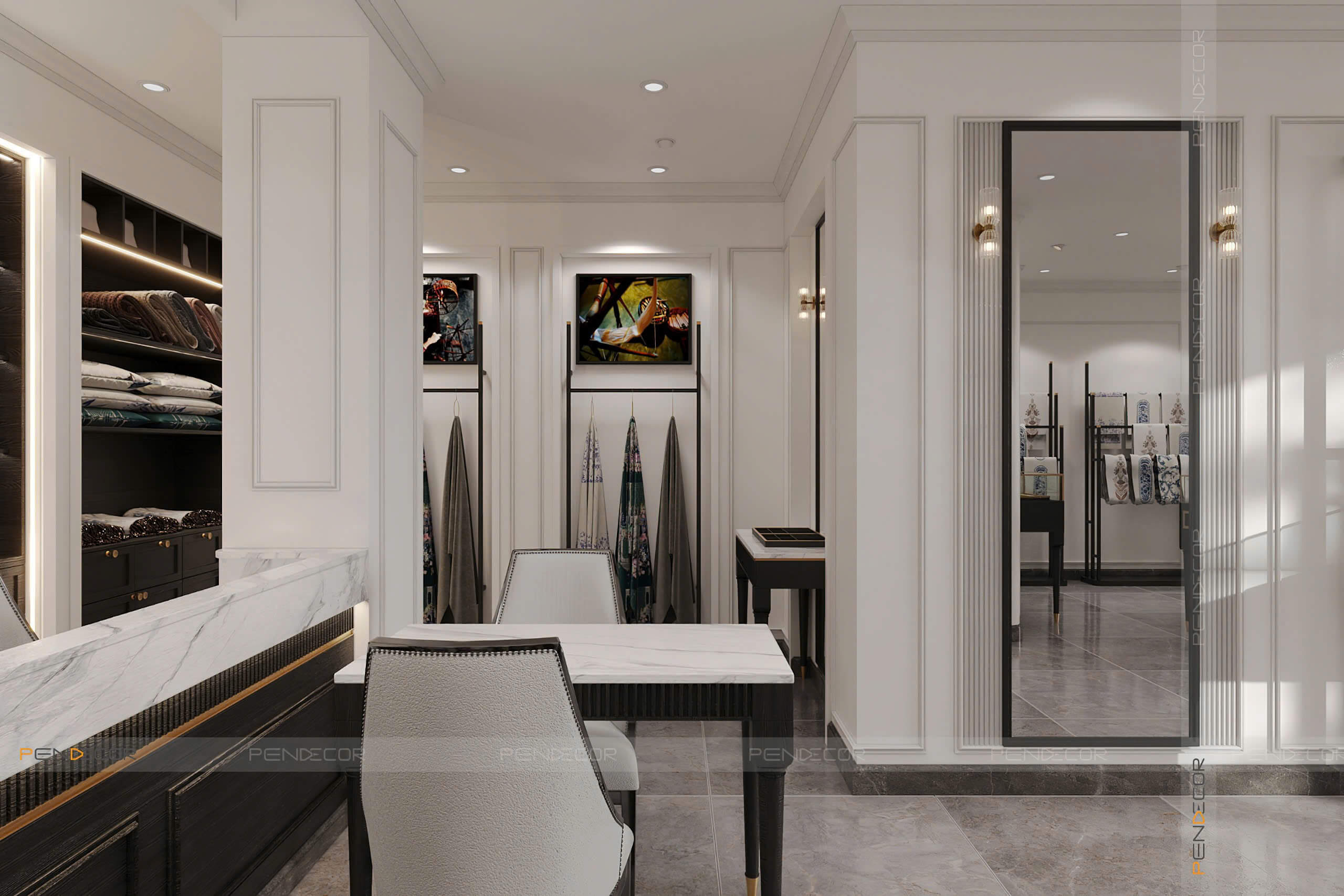 Thiết Kế Shop Thời Trang Daisu Silk