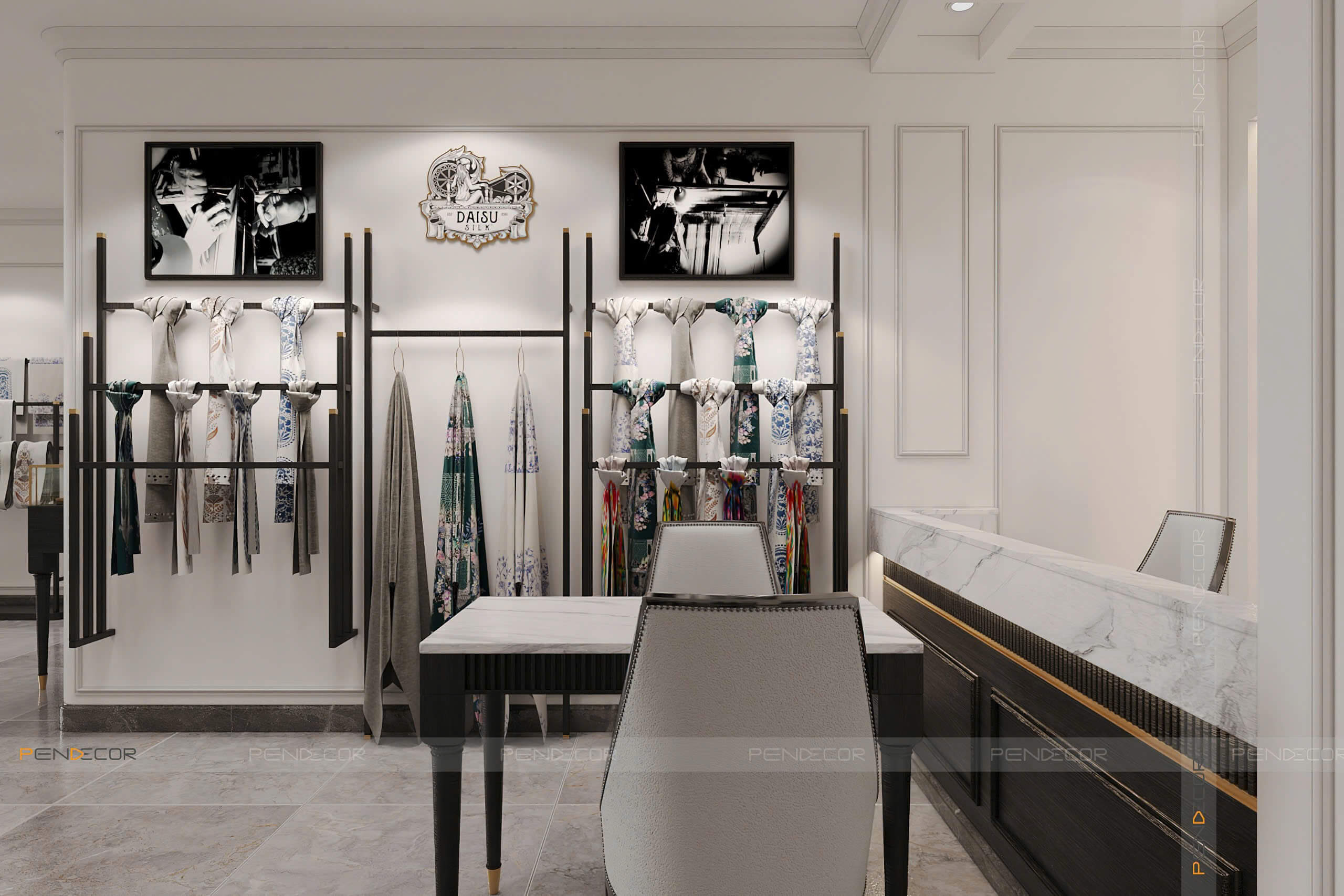 Thiết Kế Shop Thời Trang Daisu Silk