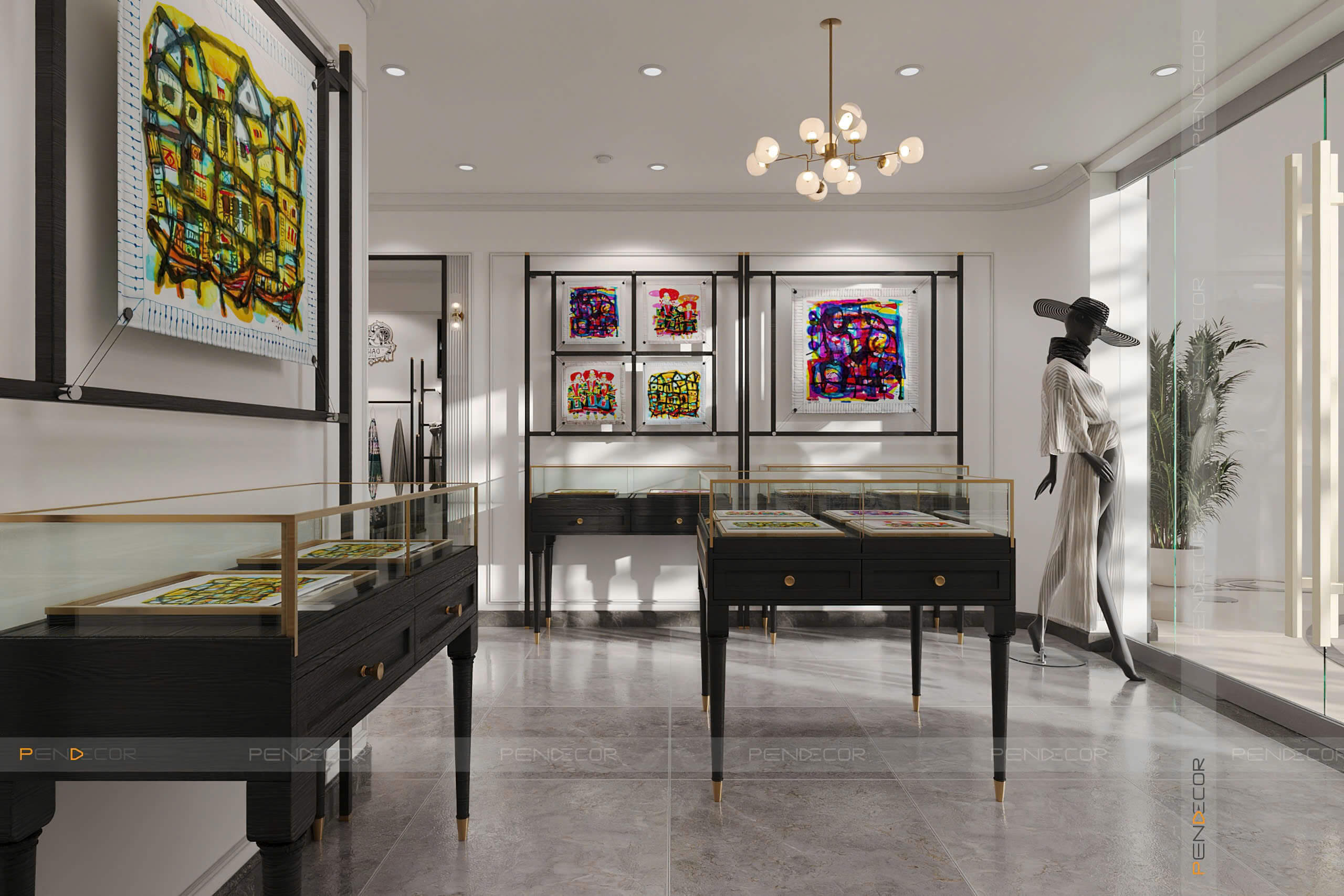 Thiết Kế Shop Thời Trang Daisu Silk