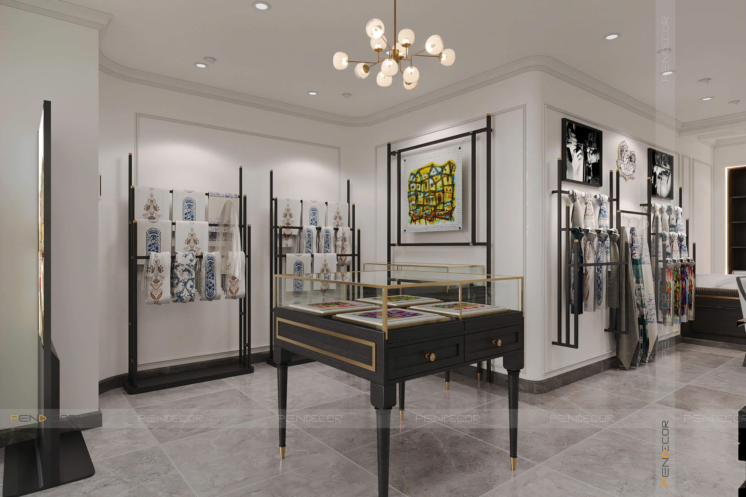 Thiết Kế Shop Thời Trang Daisu Silk