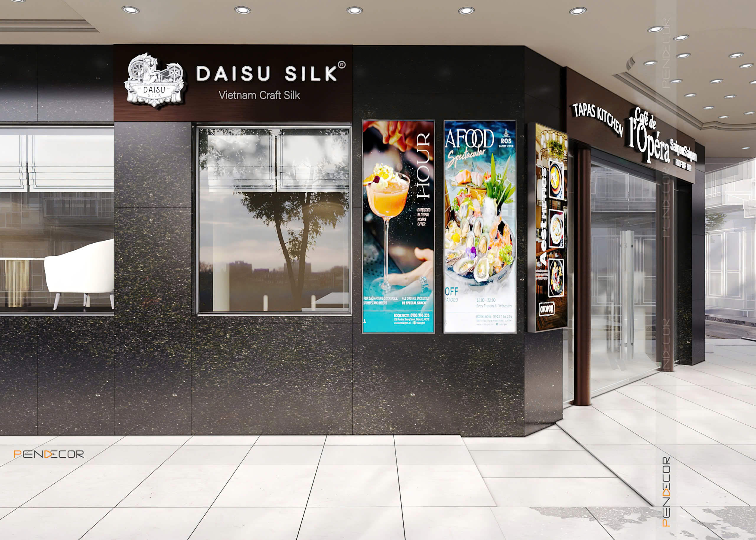 Thiết Kế Shop Thời Trang Daisu Silk