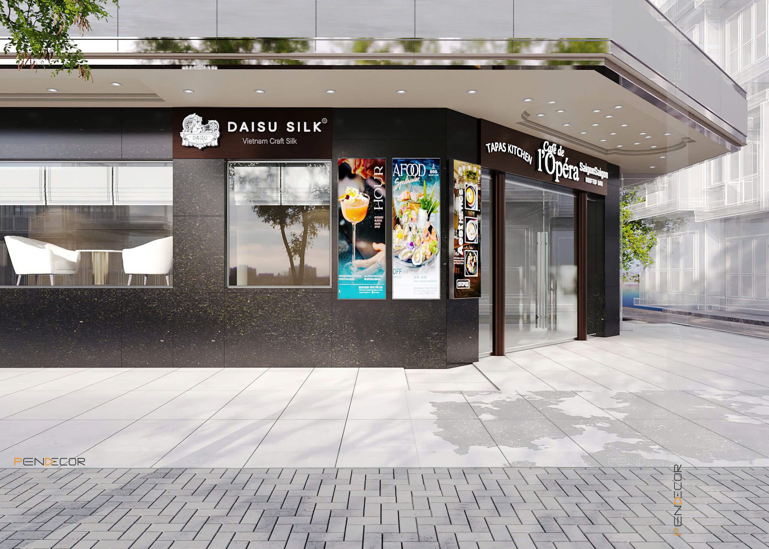 Thiết Kế Shop Thời Trang Daisu Silk