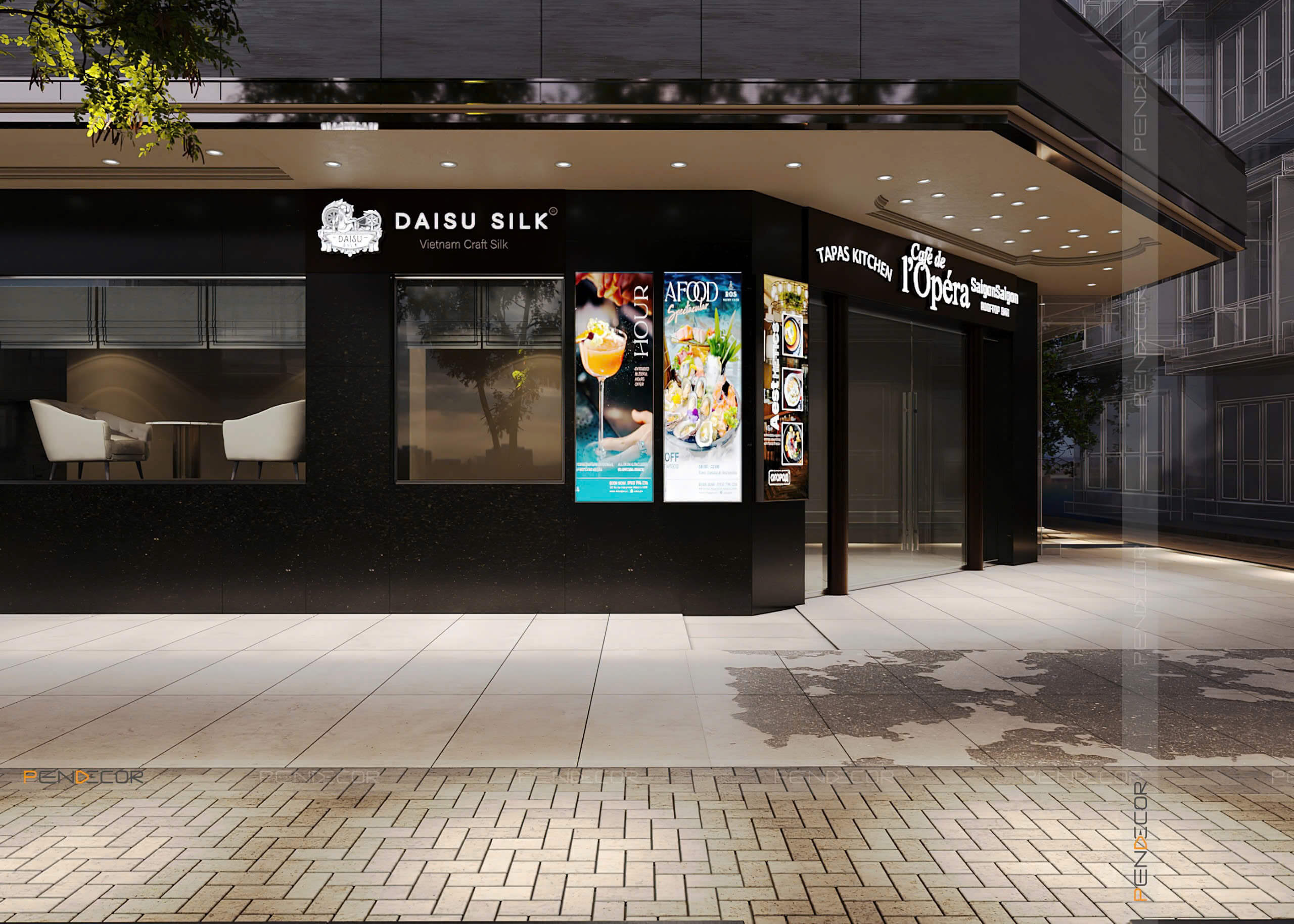 Thiết Kế Shop Thời Trang Daisu Silk