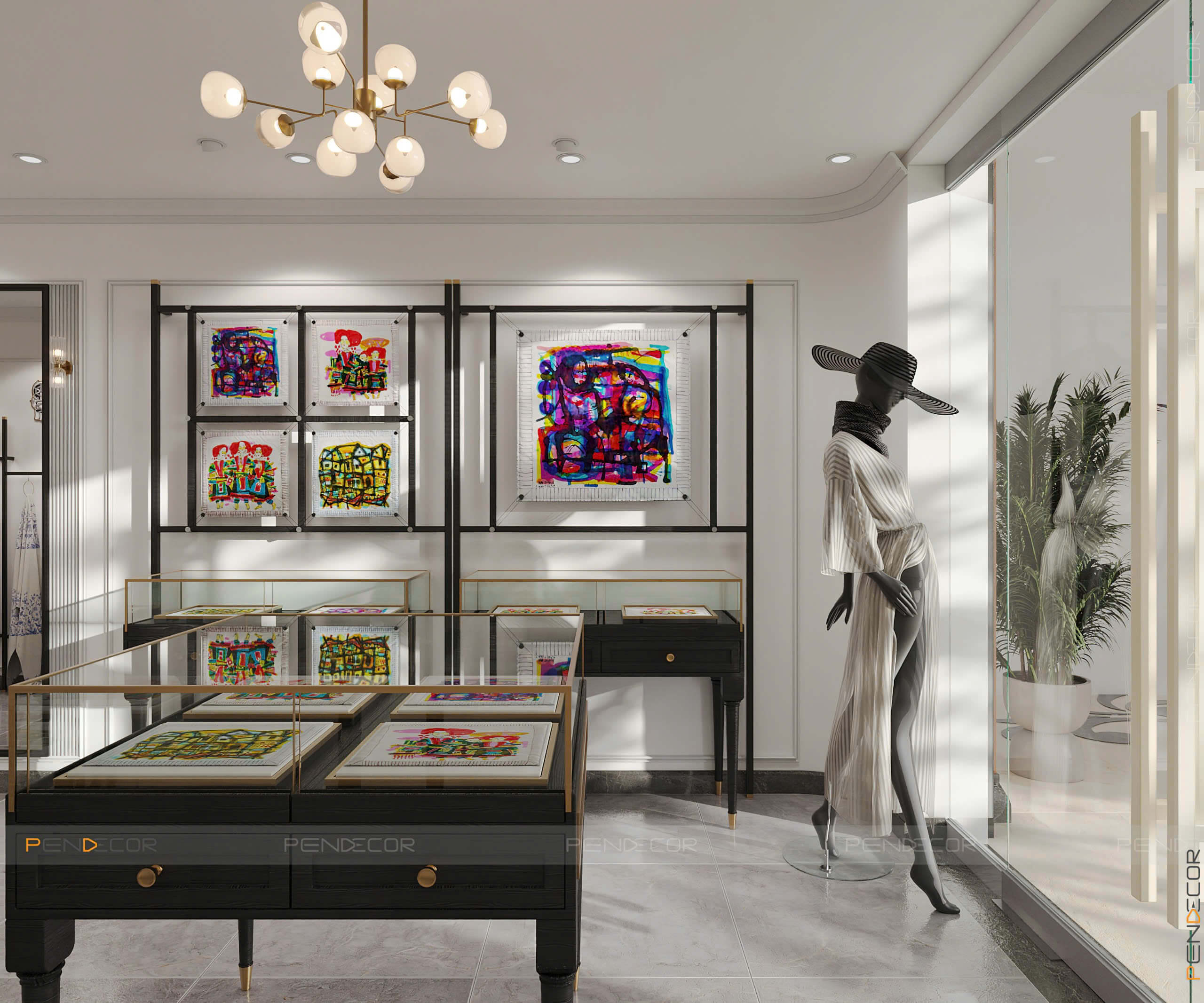 Thiết Kế Shop Thời Trang Daisu Silk