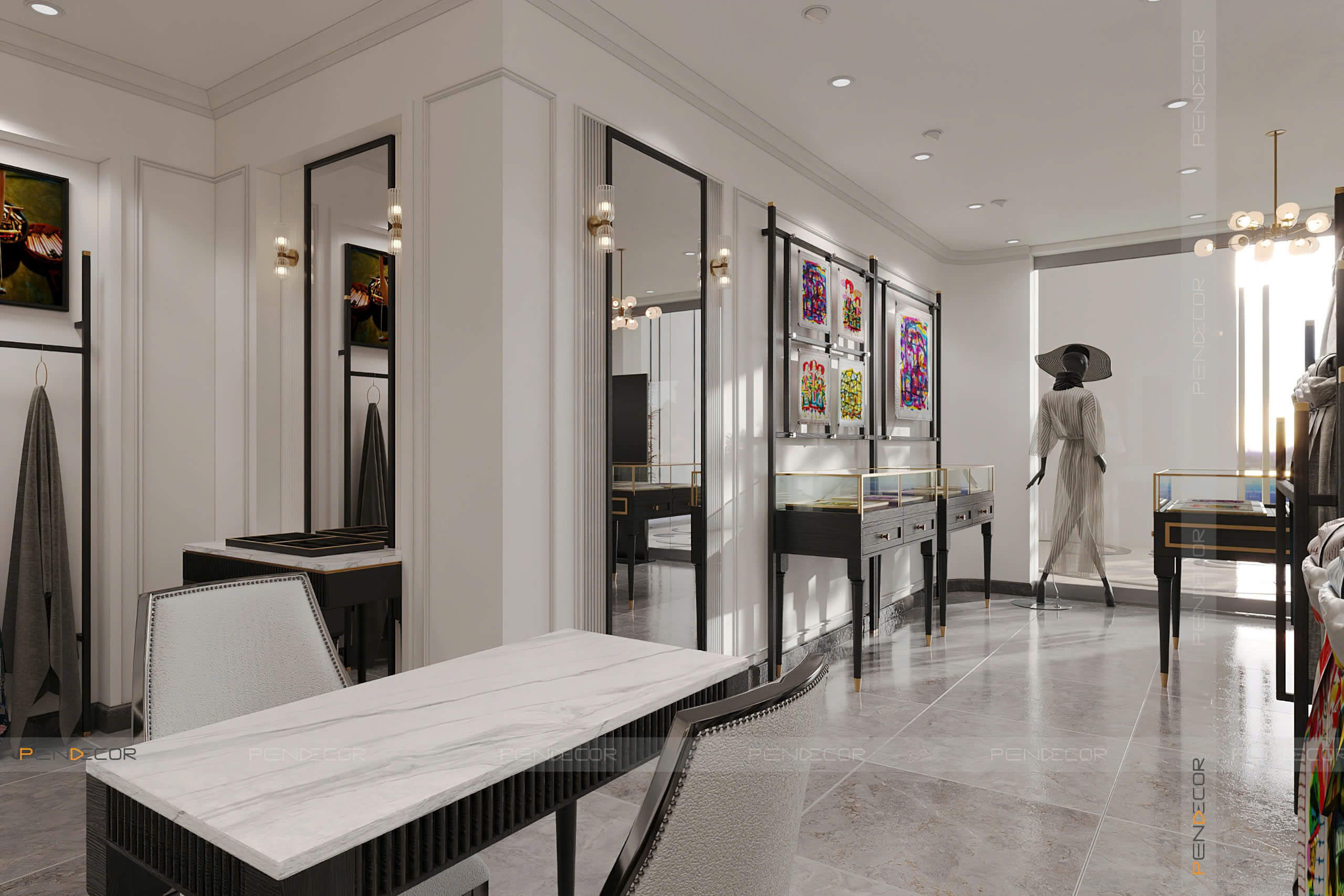 Thiết Kế Shop Thời Trang Daisu Silk