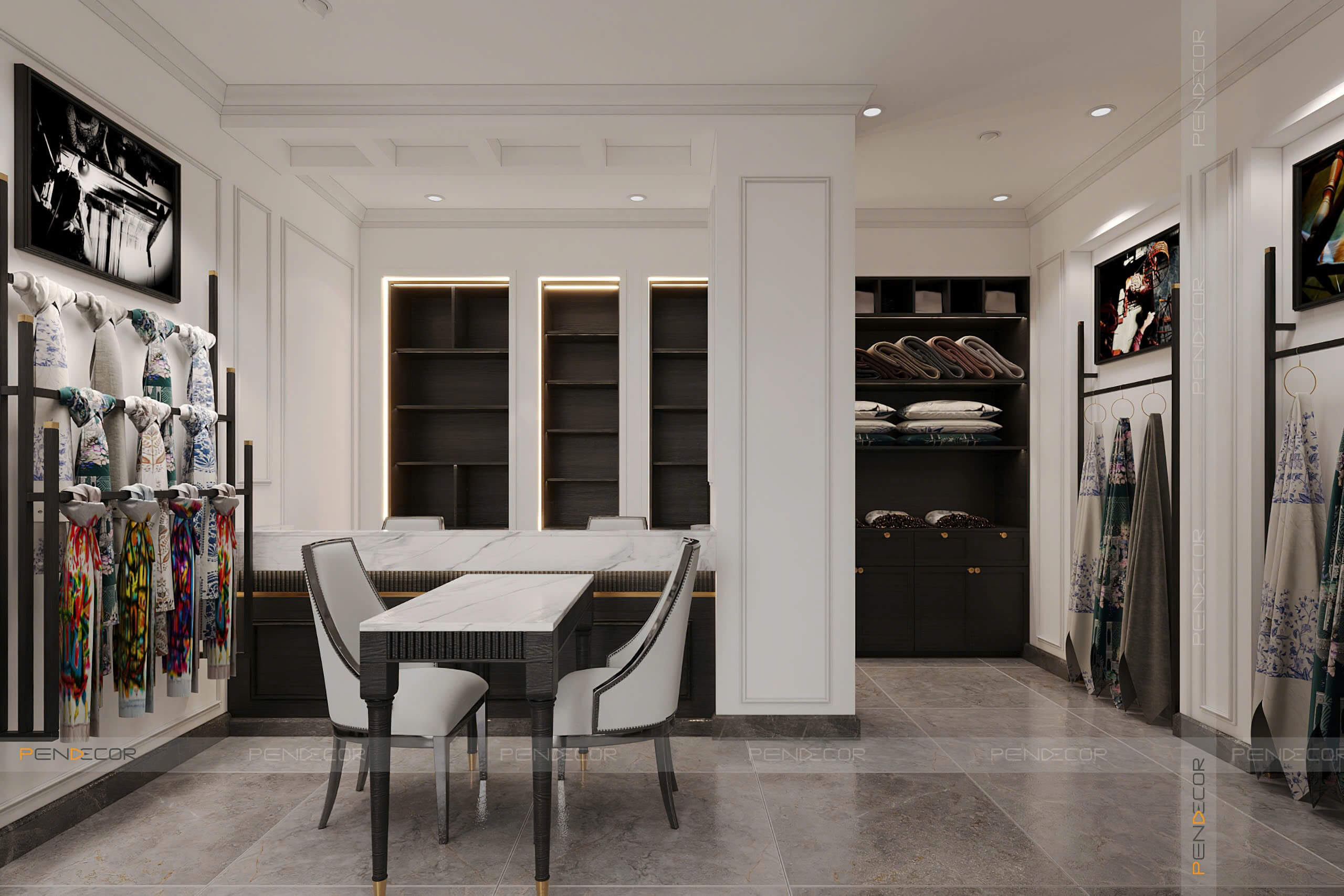 Thiết Kế Shop Thời Trang Daisu Silk