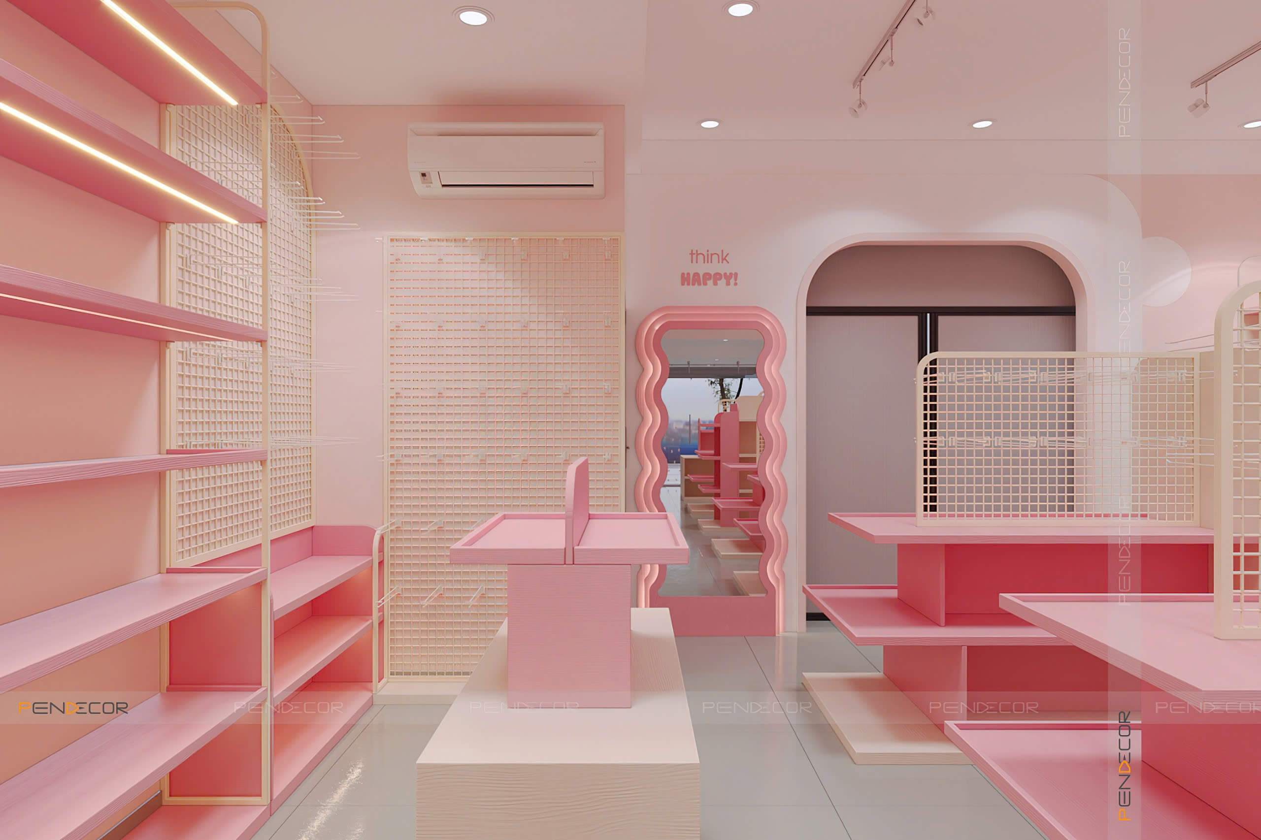 Thiết Kế Shop Phụ Kiện Gấu Bae